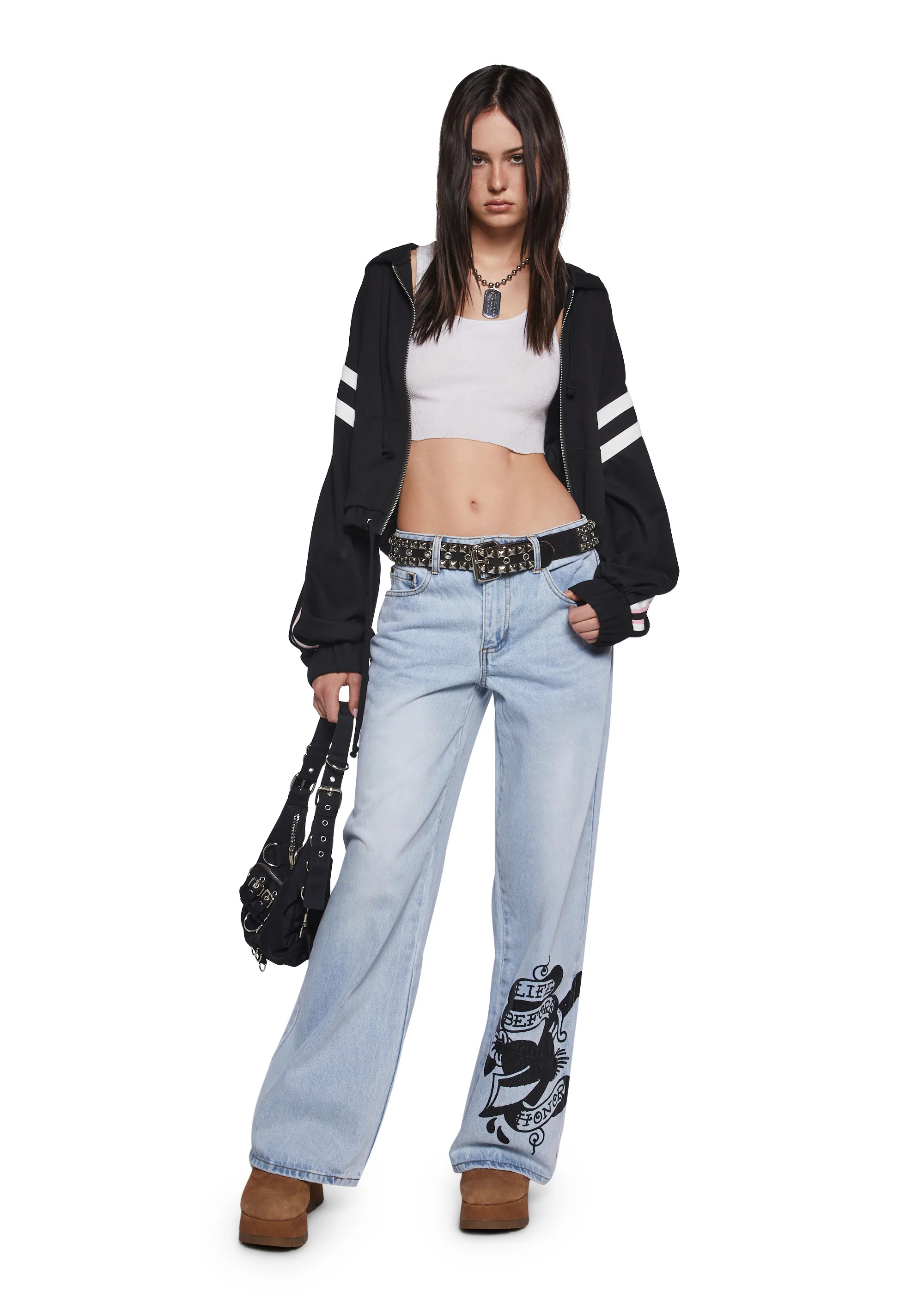 Honor Dagger Baggy Jeans - Image 2