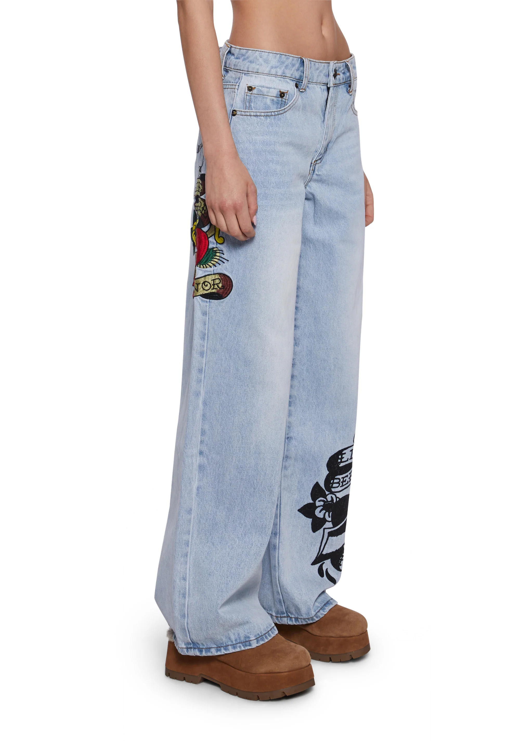 Honor Dagger Baggy Jeans - Image 3