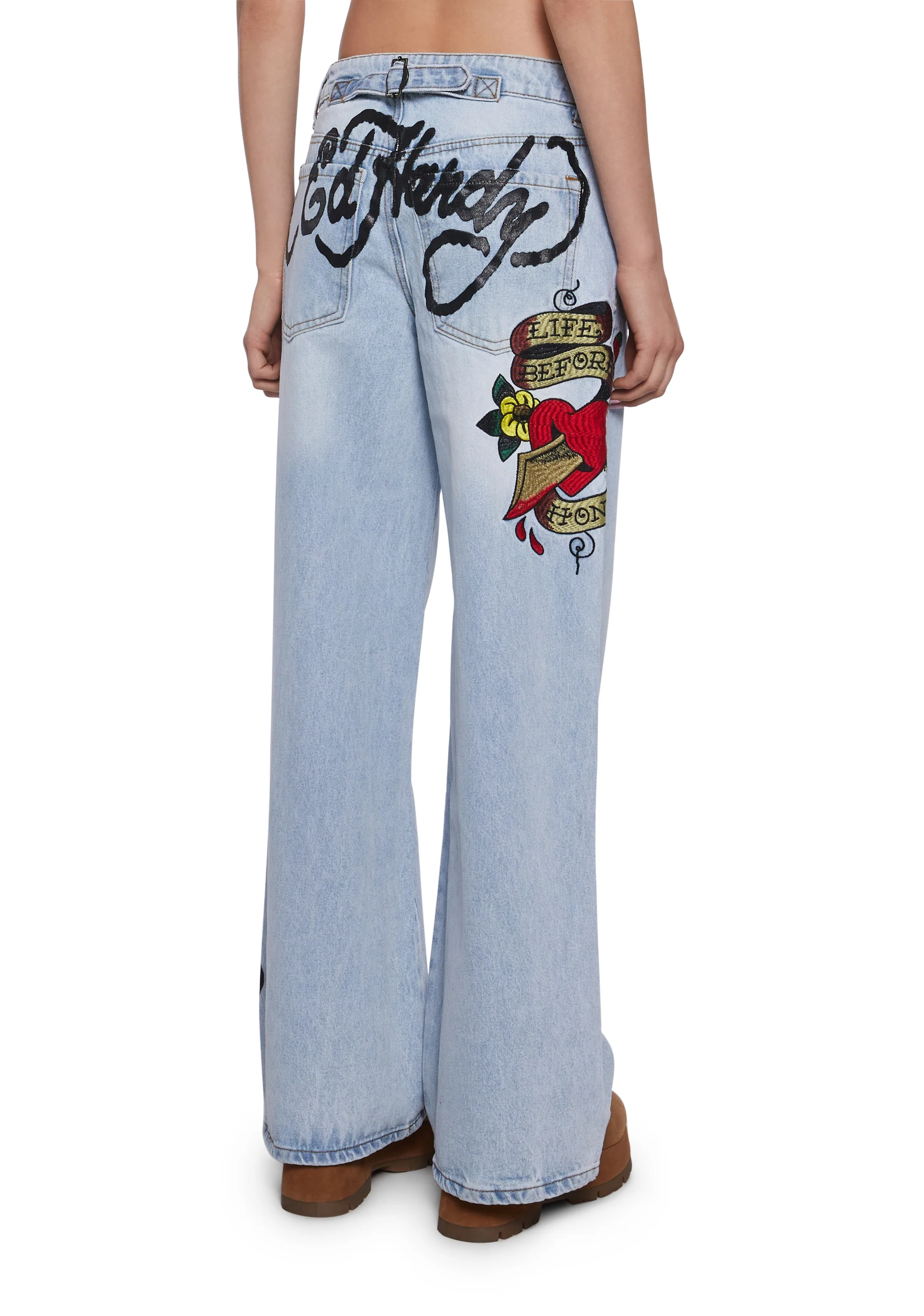 Honor Dagger Baggy Jeans - Image 4