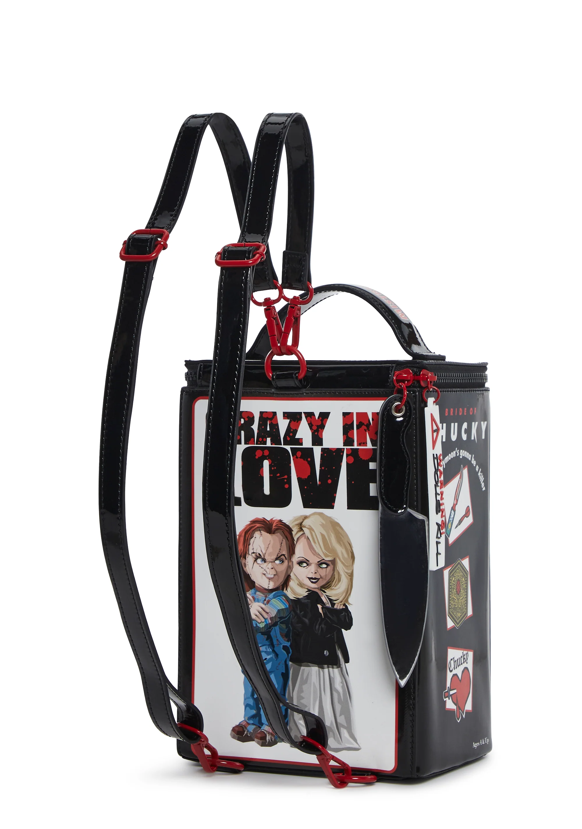 Horrific Honeymoon Doll Box Backpack - Image 6