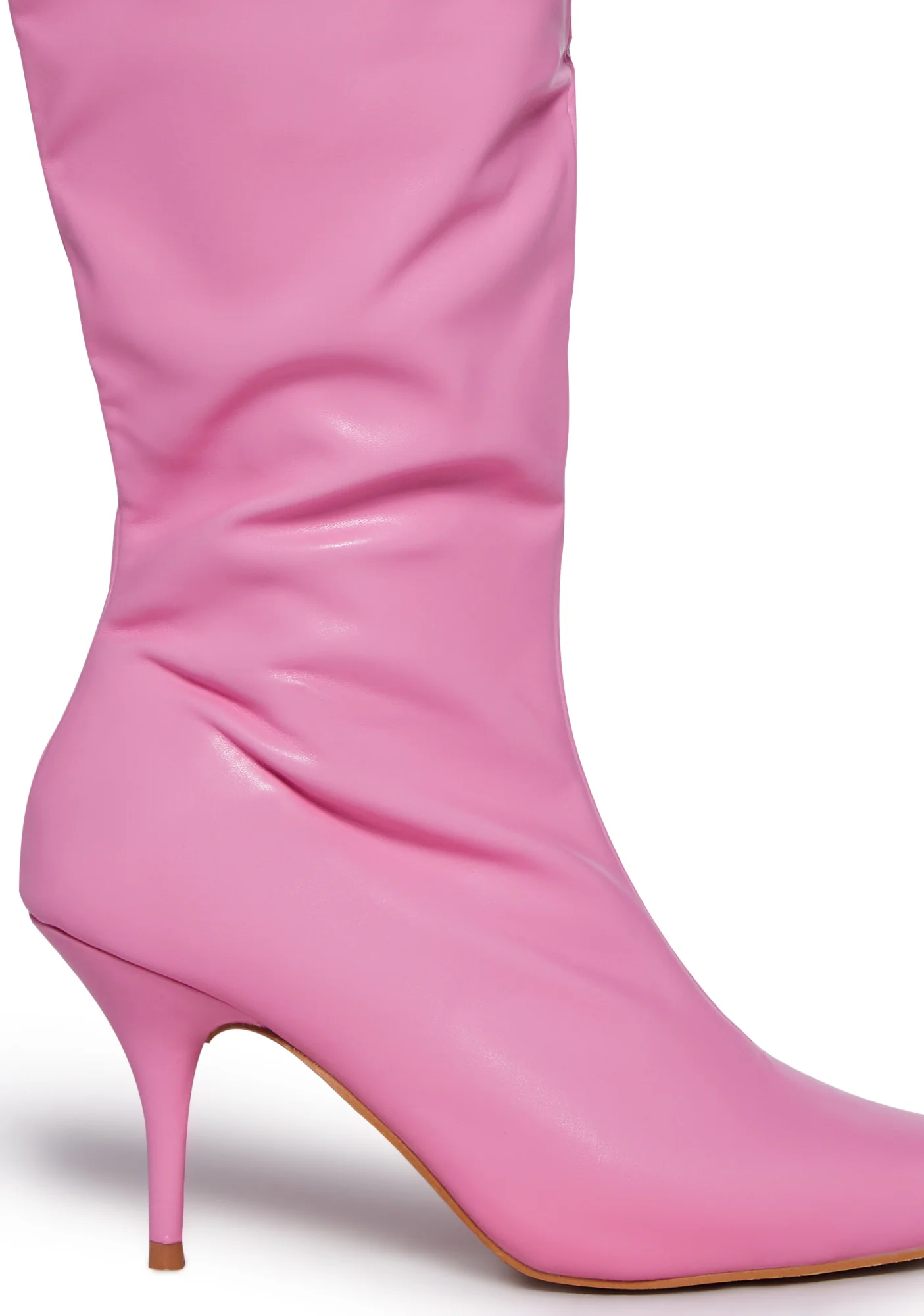 Hot Conclusions Knee High Boots - Pink - Image 2