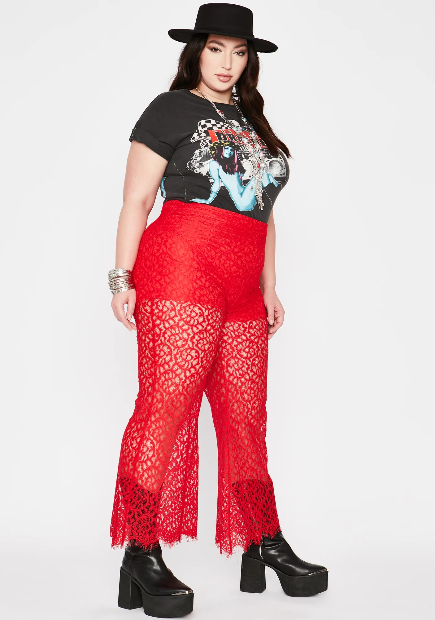 Hot Divine Desert Days Lace Pants - Image 2