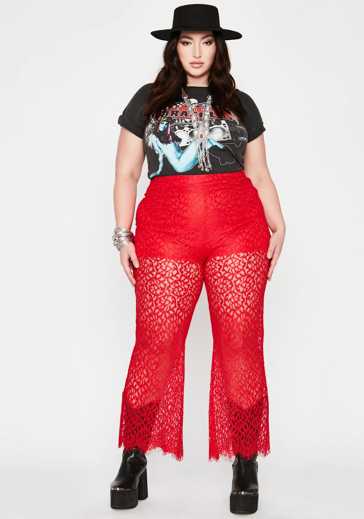 Hot Divine Desert Days Lace Pants - Image 3