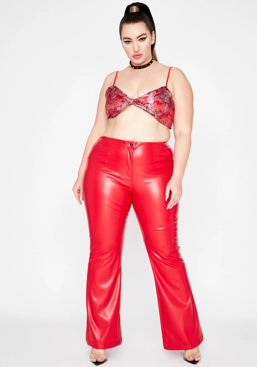 Hot Lux Dreamer District Flare Pants - Image 3