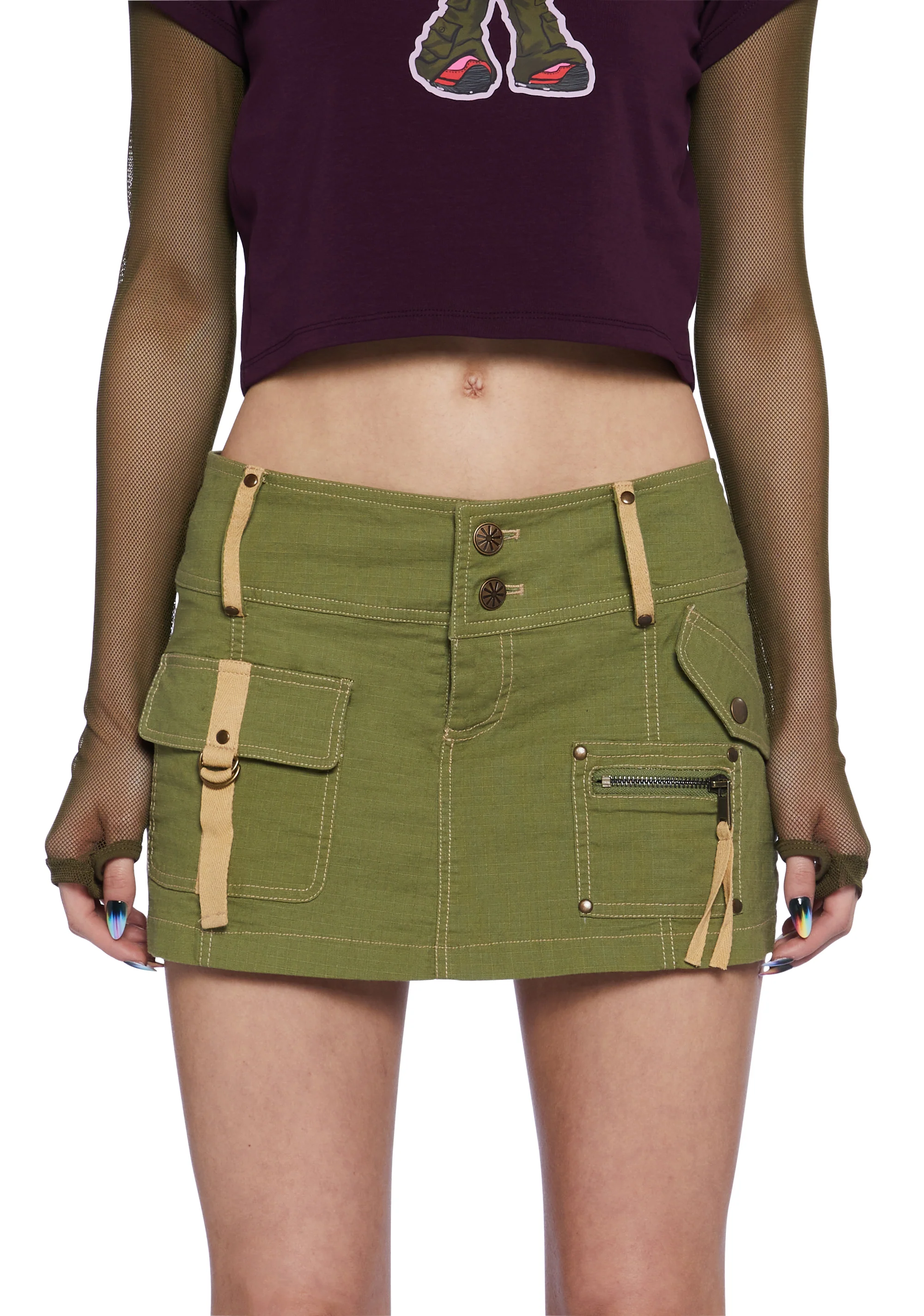 House Party Cargo Skort - Image 3