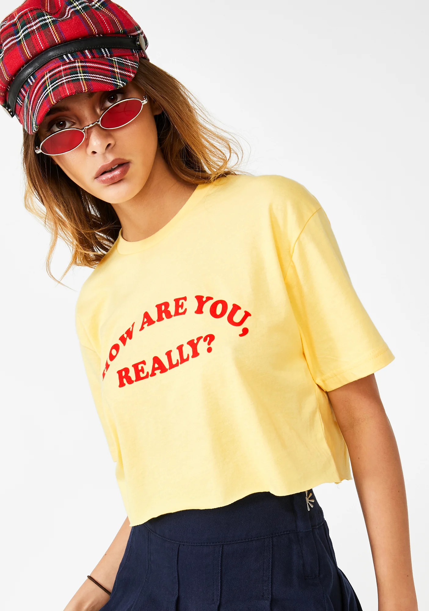 How Are You Crop Tee - Image 2