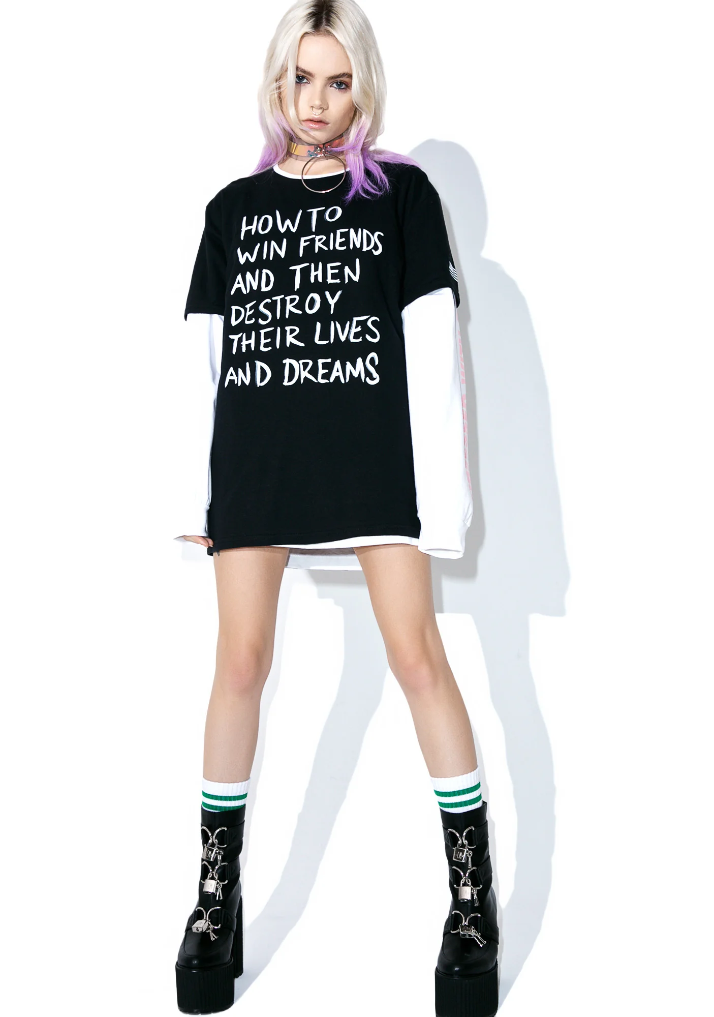 How To Win Friends Tee - Image 5
