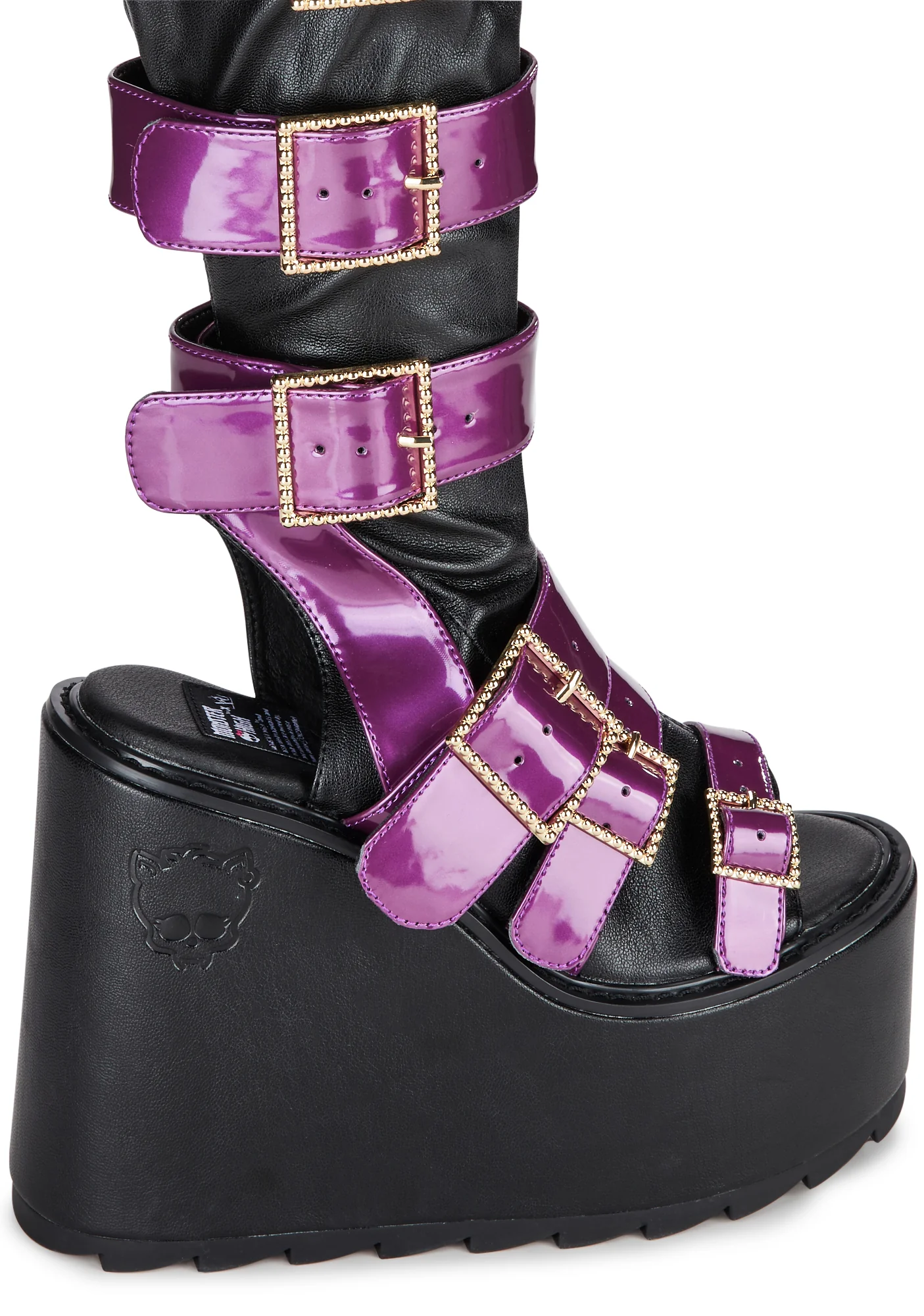 x Monster High Howler Clawdeen Platform Boots - Image 2