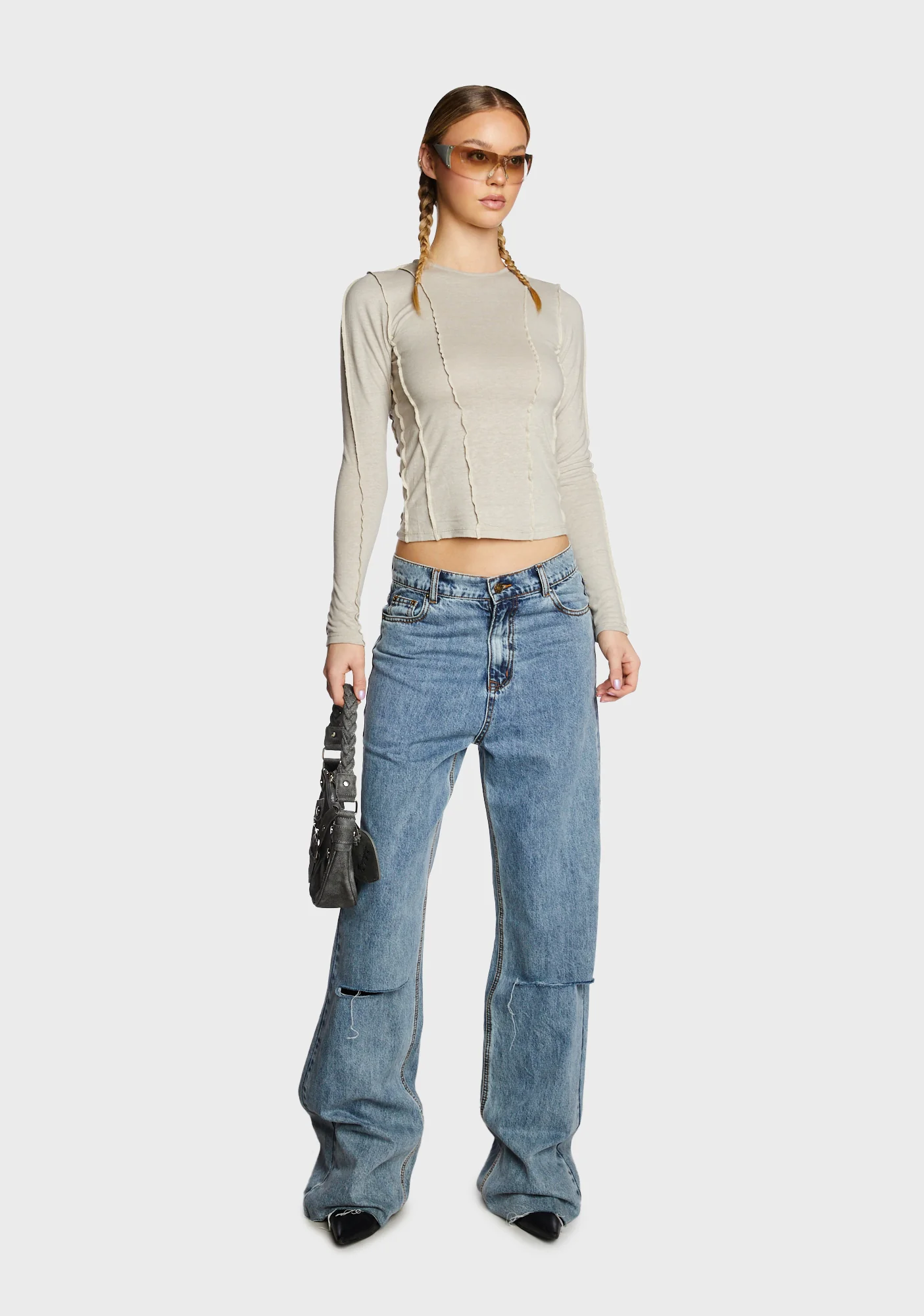 Huda Long Sleeve Top - Image 3