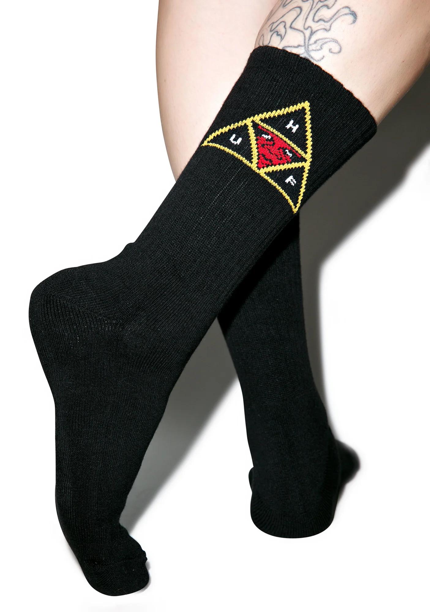 HUF X Obey Crew Socks - Image 7