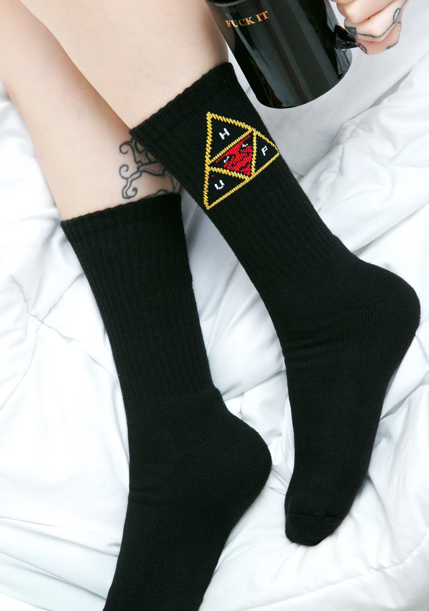 HUF X Obey Crew Socks - Image 8