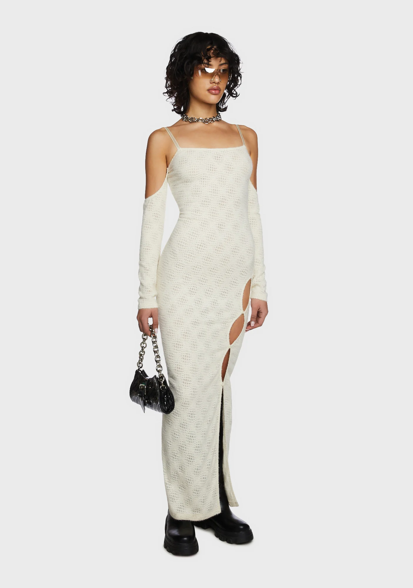 Humble Brag Maxi Dress - Ivory - Image 5