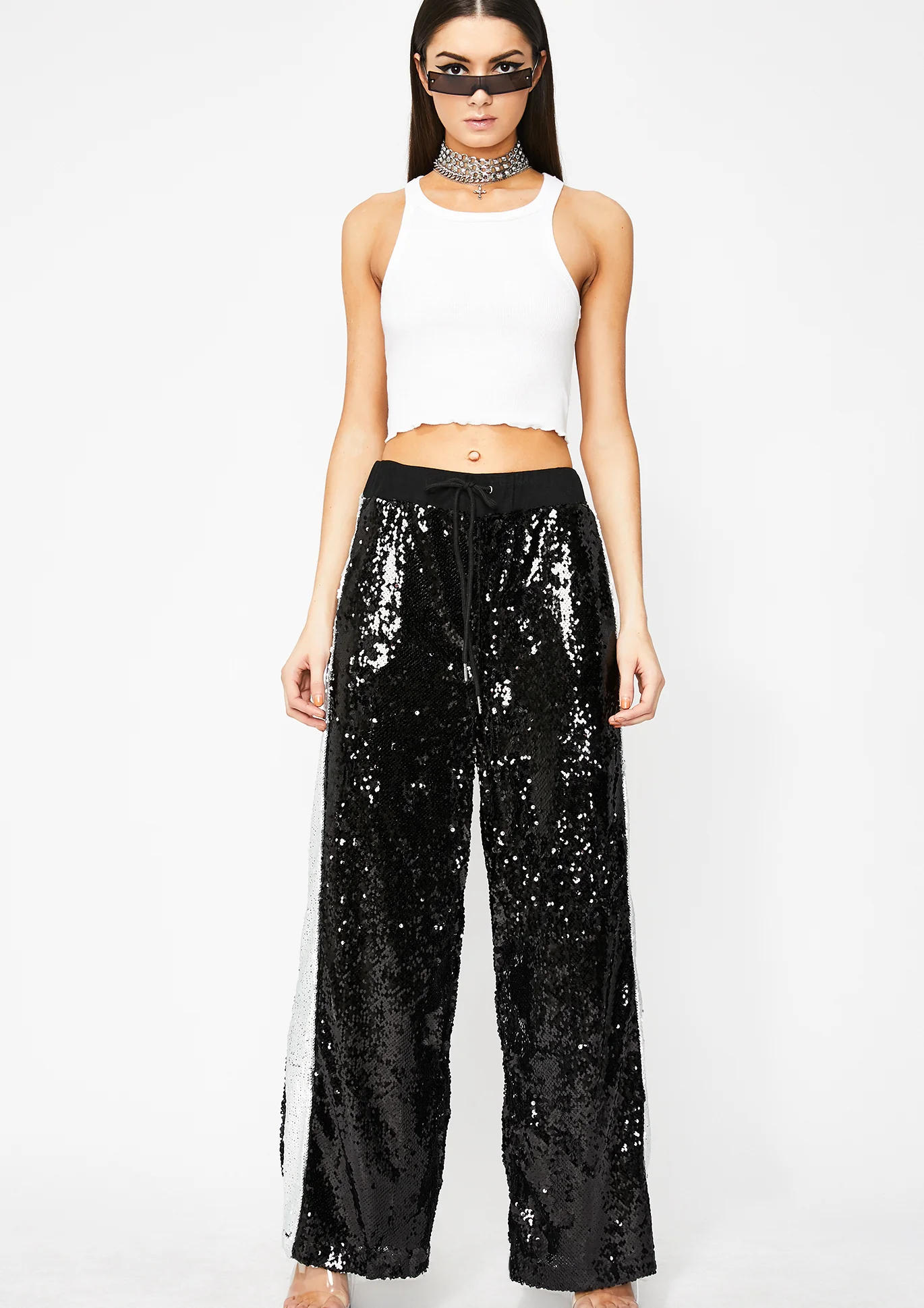 Hustle N' Flow Sequin Pants - Image 2