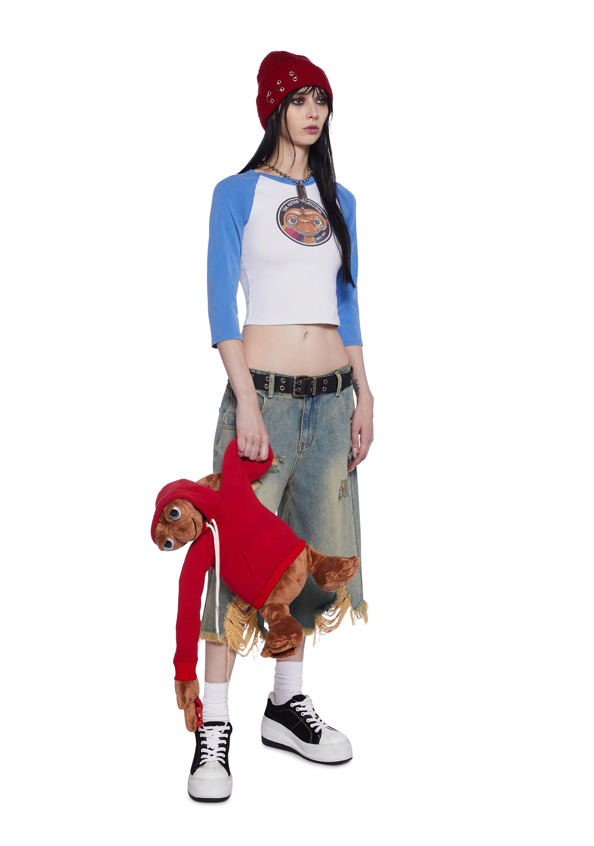 I’ll Be Right Here Raglan Tee - Image 2