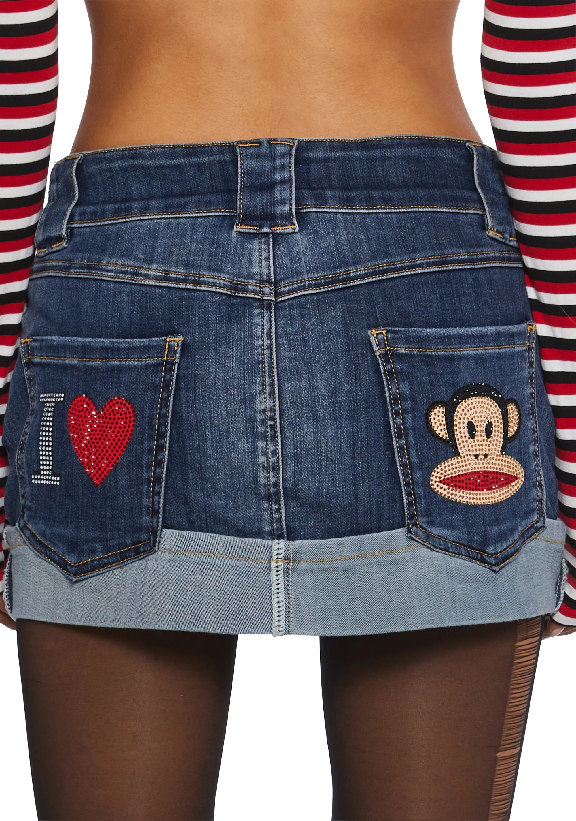 I Love Julius Mini Skirt - Image 2
