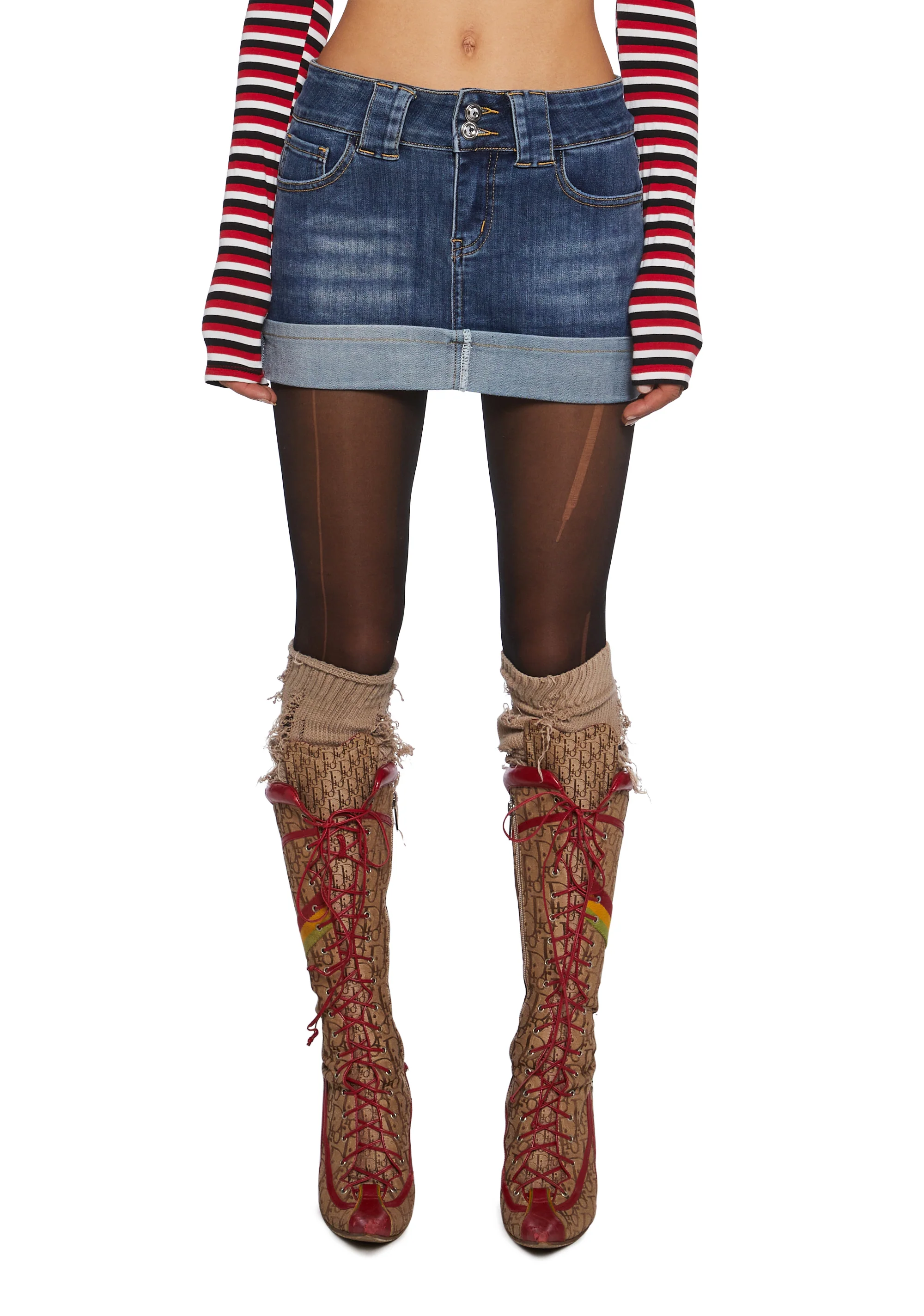 I Love Julius Mini Skirt - Image 3