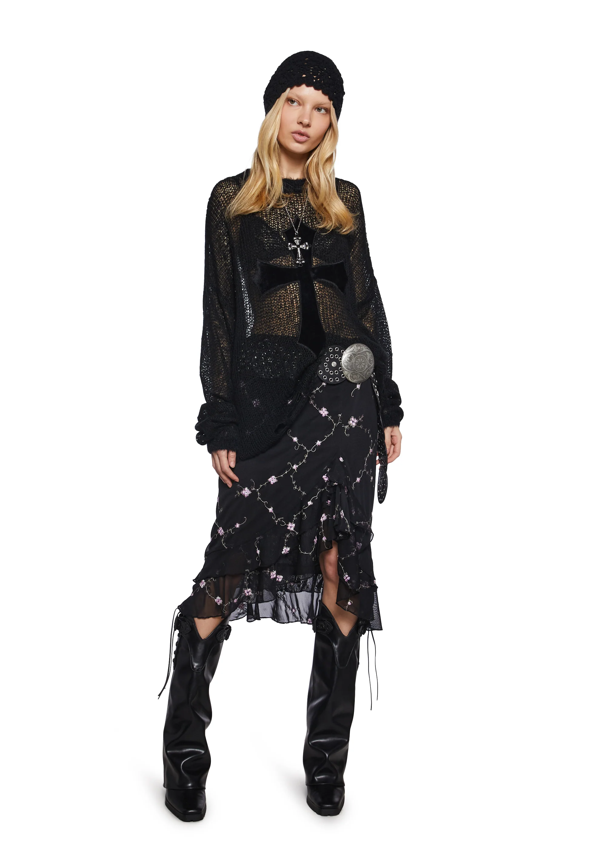 I’m Baby Ruffled Midi Skirt - Image 2