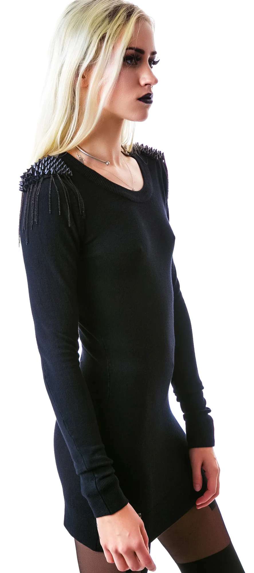 I Mean Business Shoulder Pad Dress - Image 2