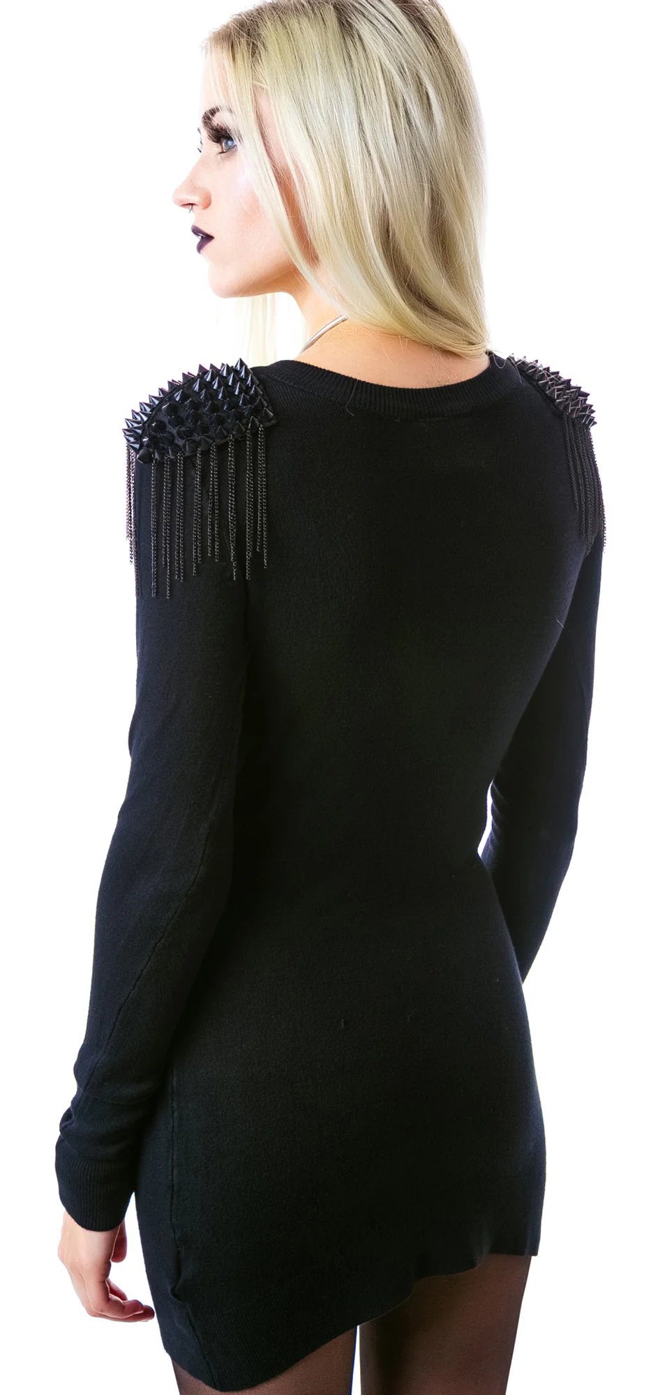 I Mean Business Shoulder Pad Dress - Image 3