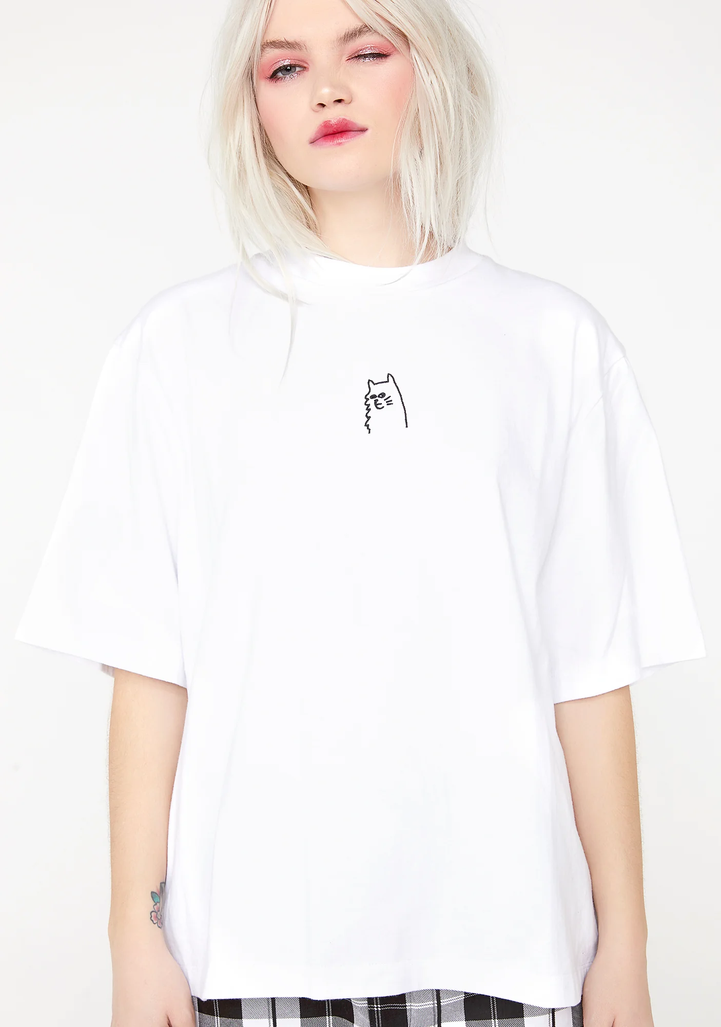 I Prefer Cats T-Shirt - Image 3