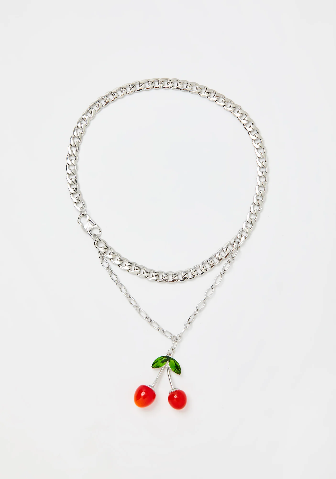 I Want Cherries Chain Necklace - Image 2