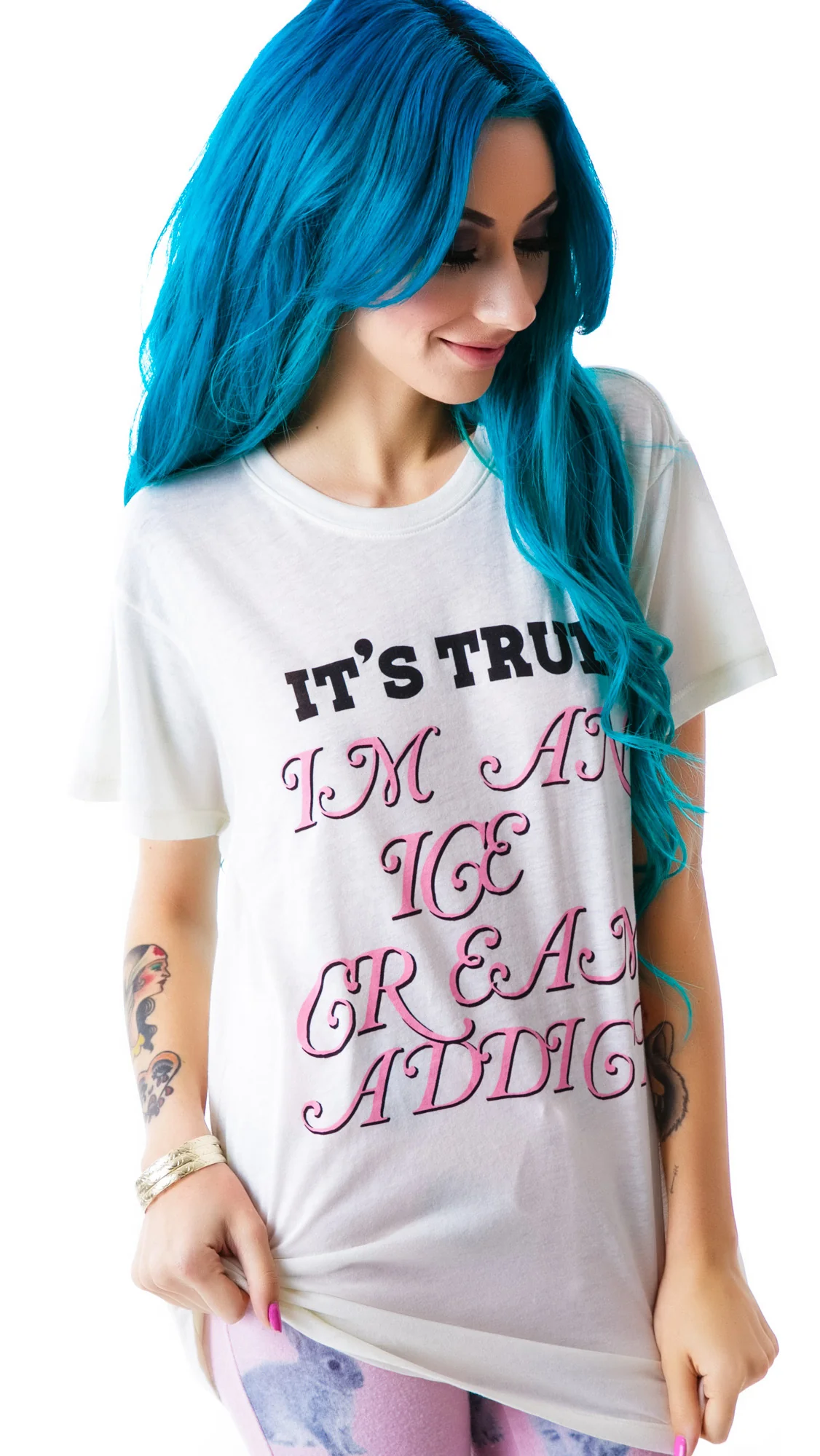 Ice Cream Addict Oversize Tee - Image 4