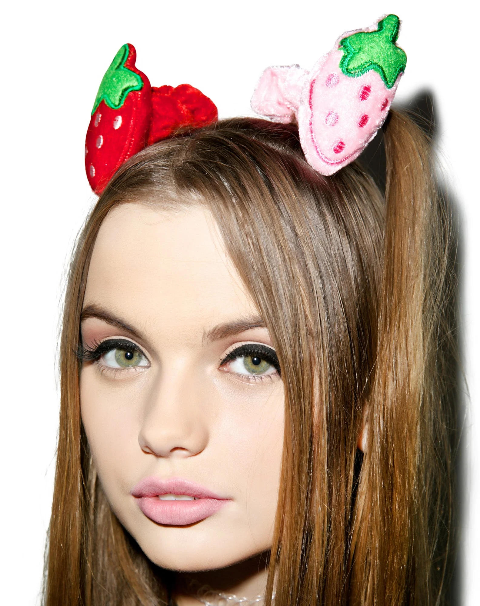 Ichigo Plush Scrunchie - Dark Pink - Image 11