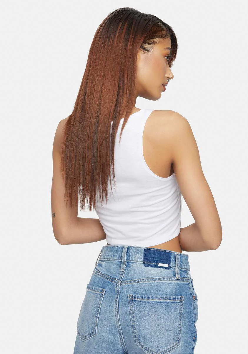 Iconic Graphic Crop Tank - Image 4