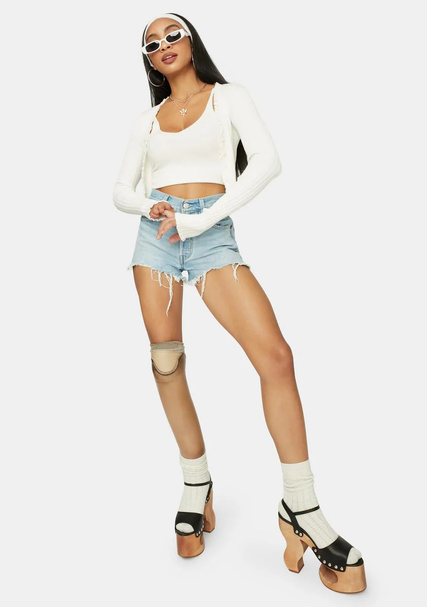 Icy Clique On Speed Dial Cropped Sweater - Image 3