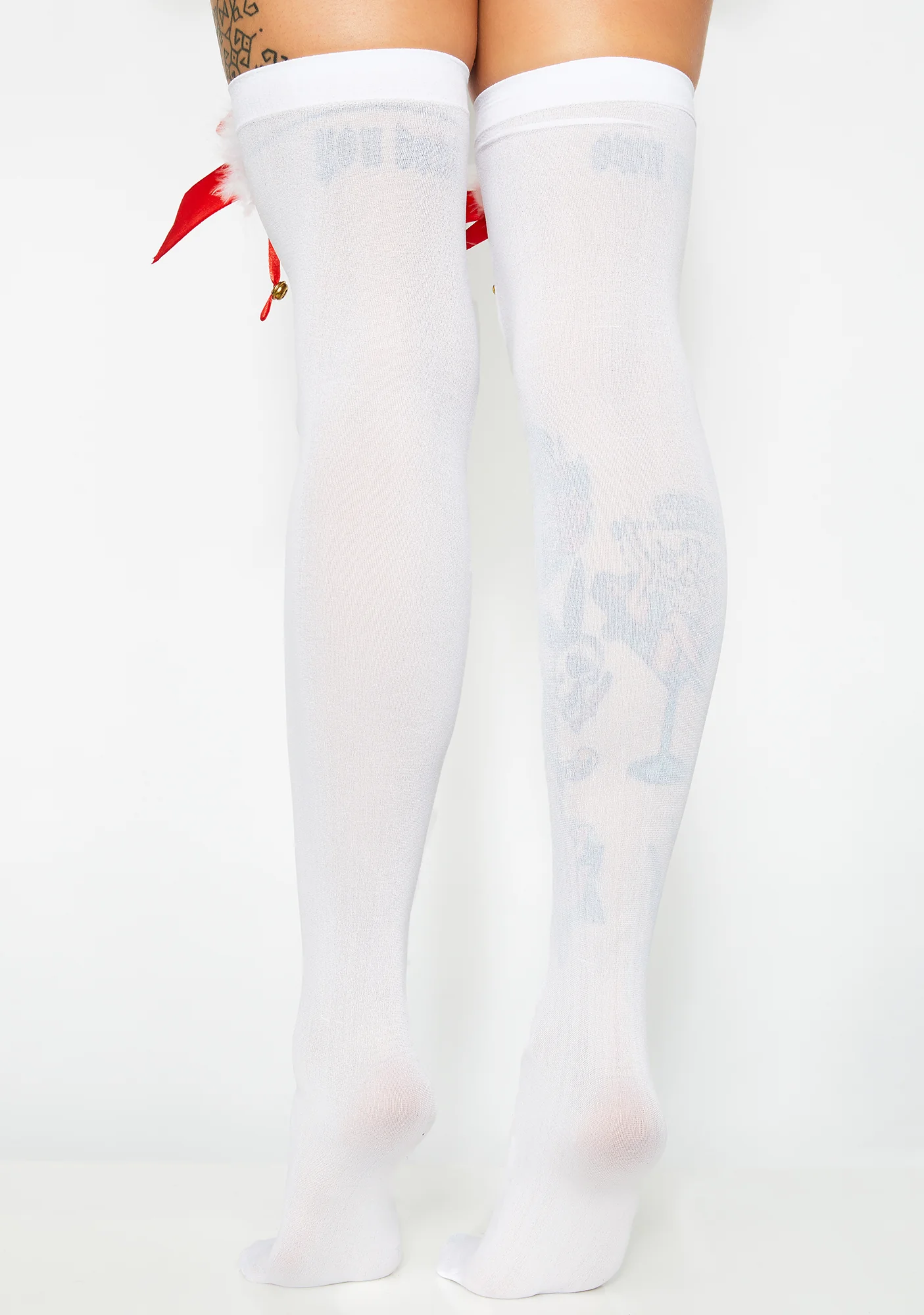 Icy Jolly Jingle Thigh Highs - Image 2