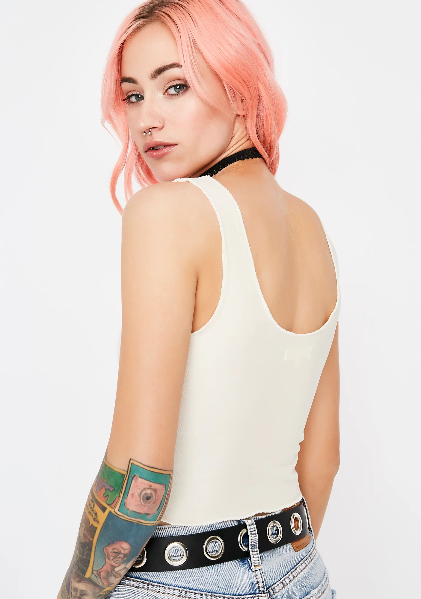 Icy No Love Tank Top - Image 4