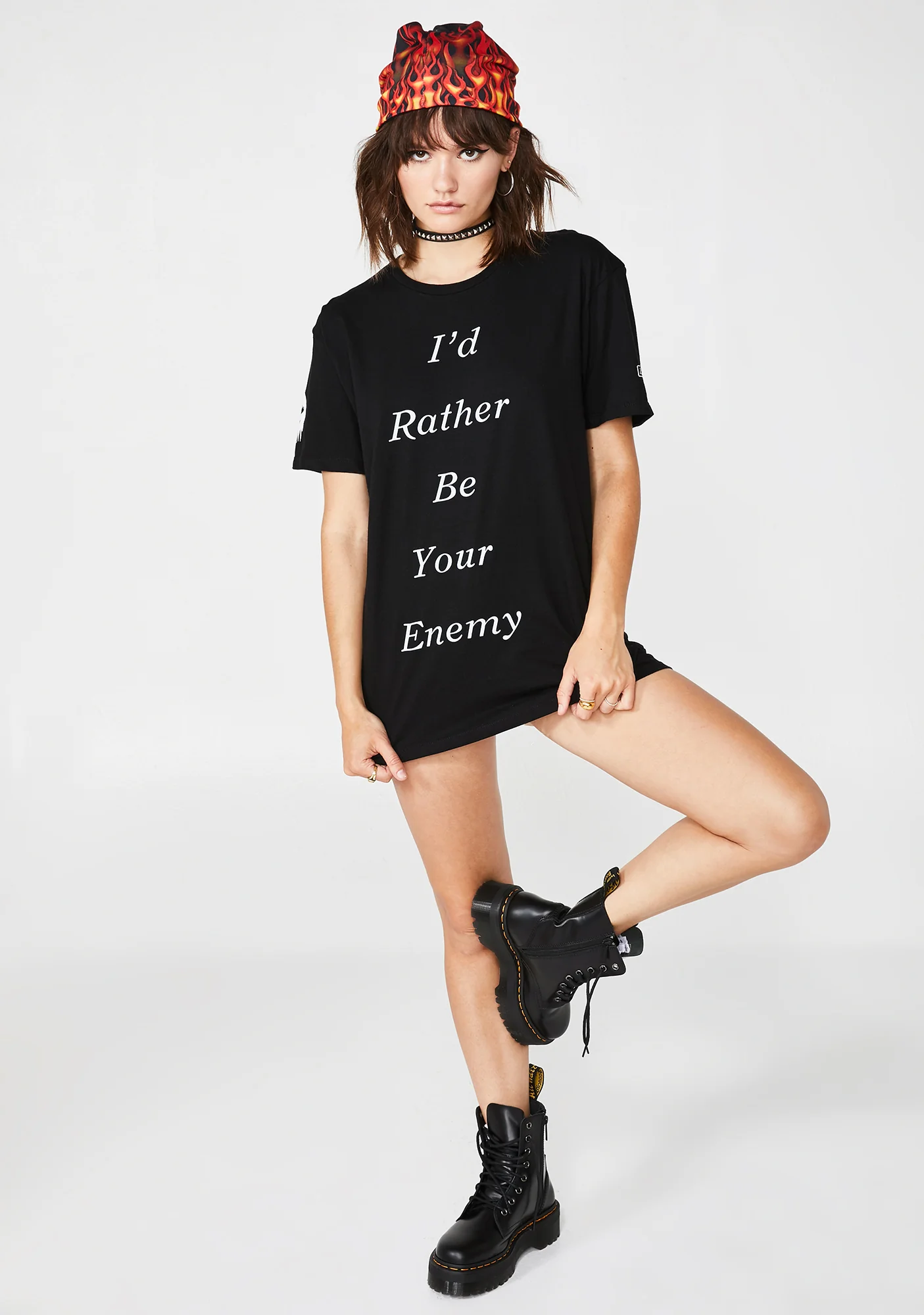 I'd Rather Graphic Tee - Image 3