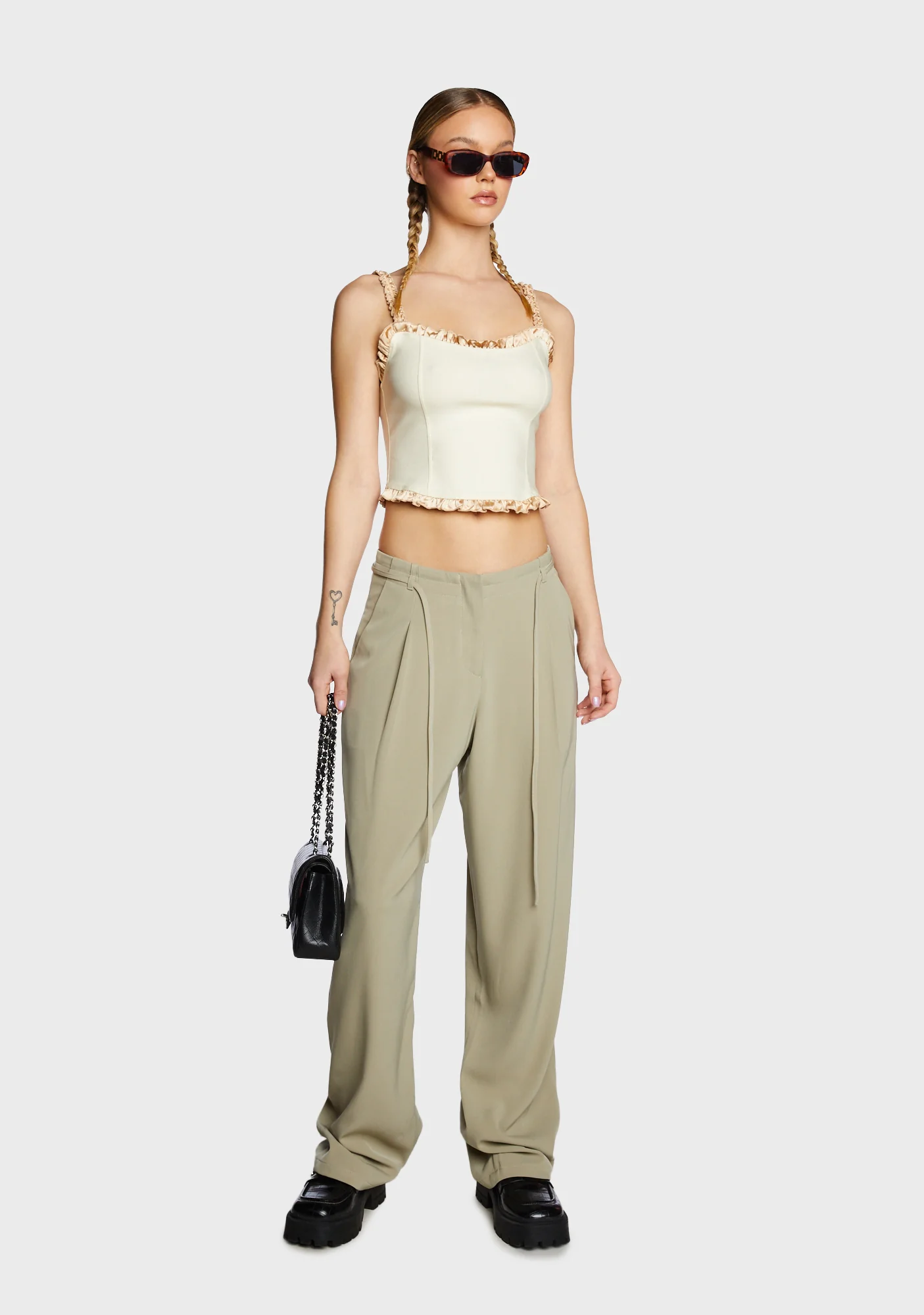 Idalia Corset Top - Cream - Image 3
