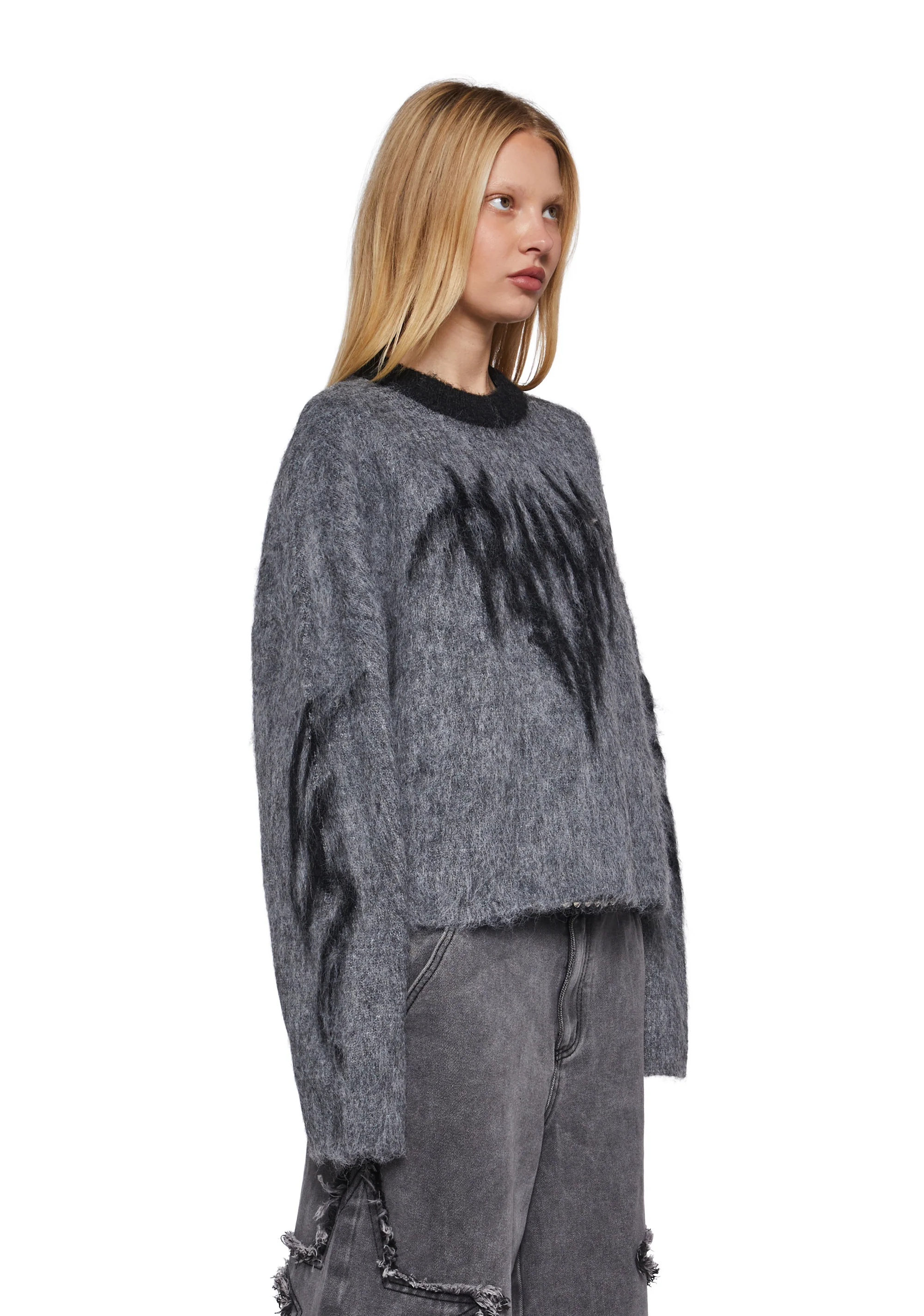 Idol Graphic Knit Sweater - Image 3