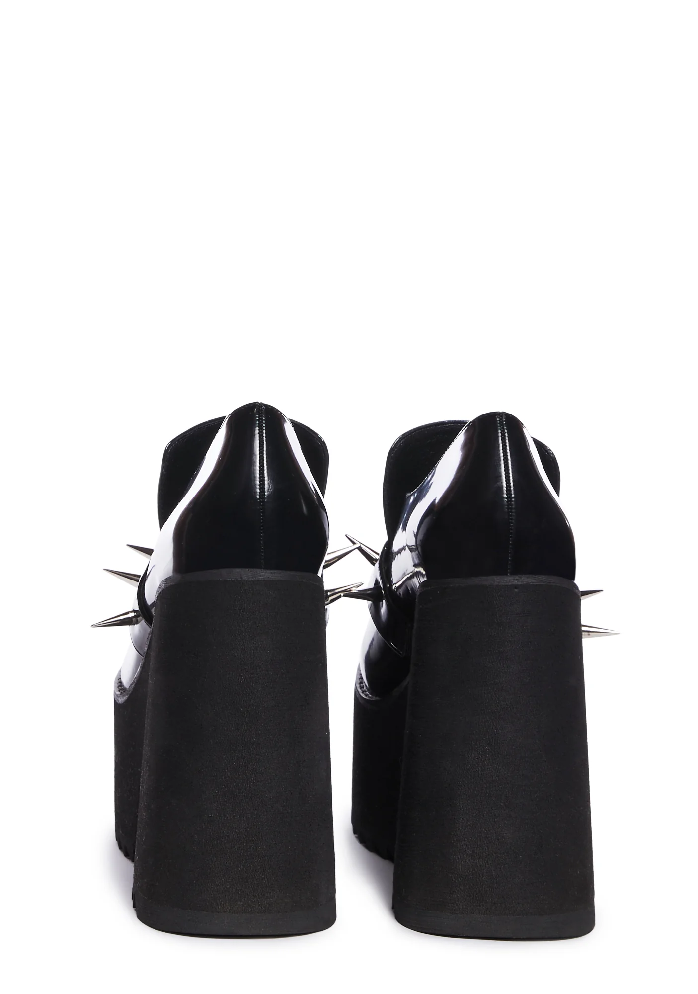 Ignorance Is Bliss Platform Loafers - Black - Image 4