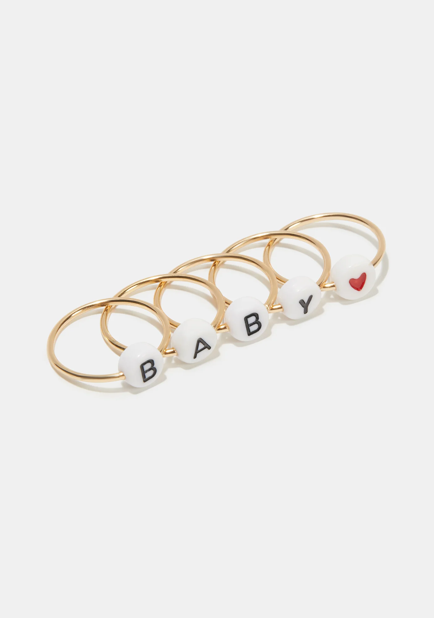 I'll Be Ur Baby Ring Set - Image 2