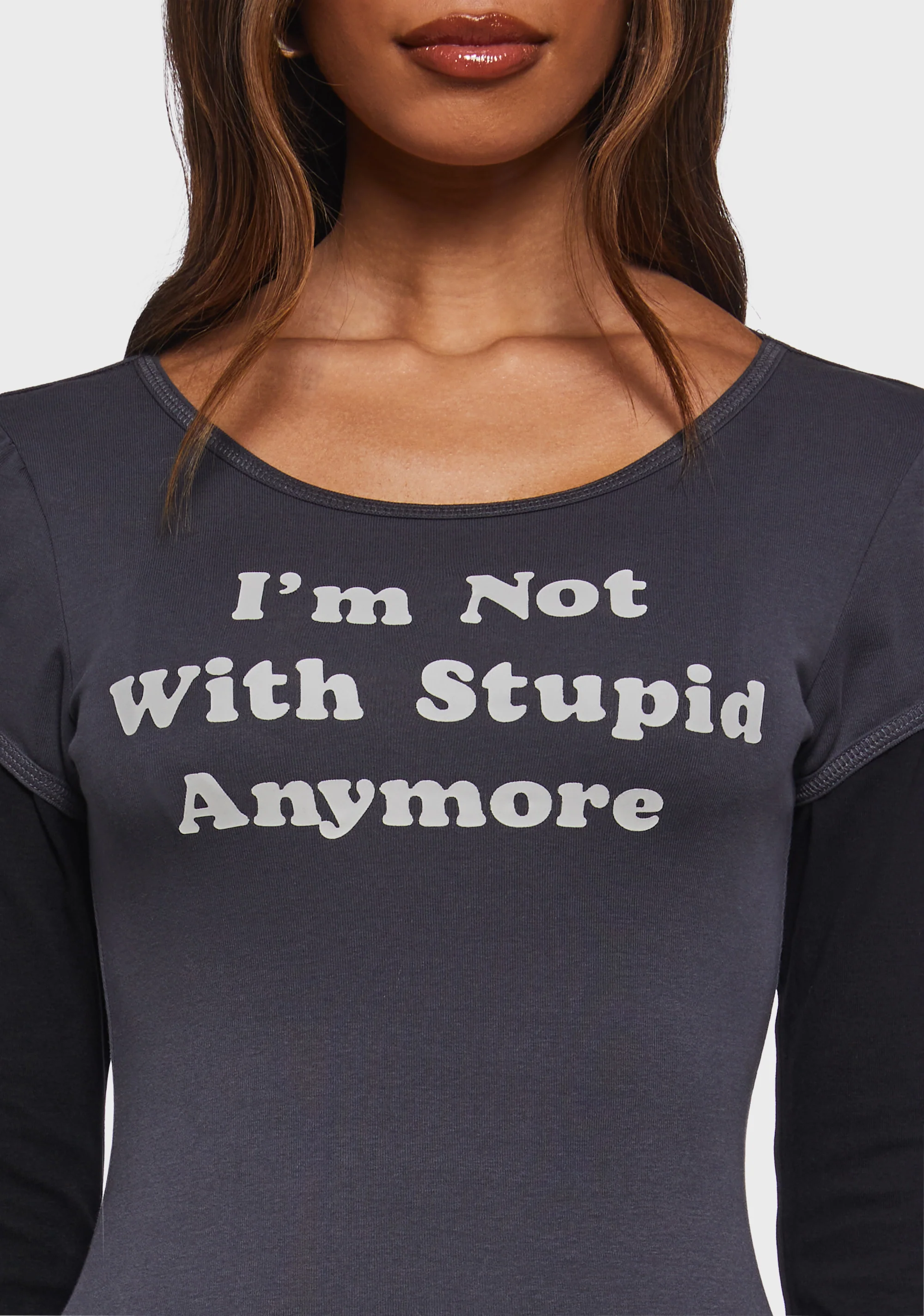Personal Growth Twofer Long Sleeve Top - Image 5