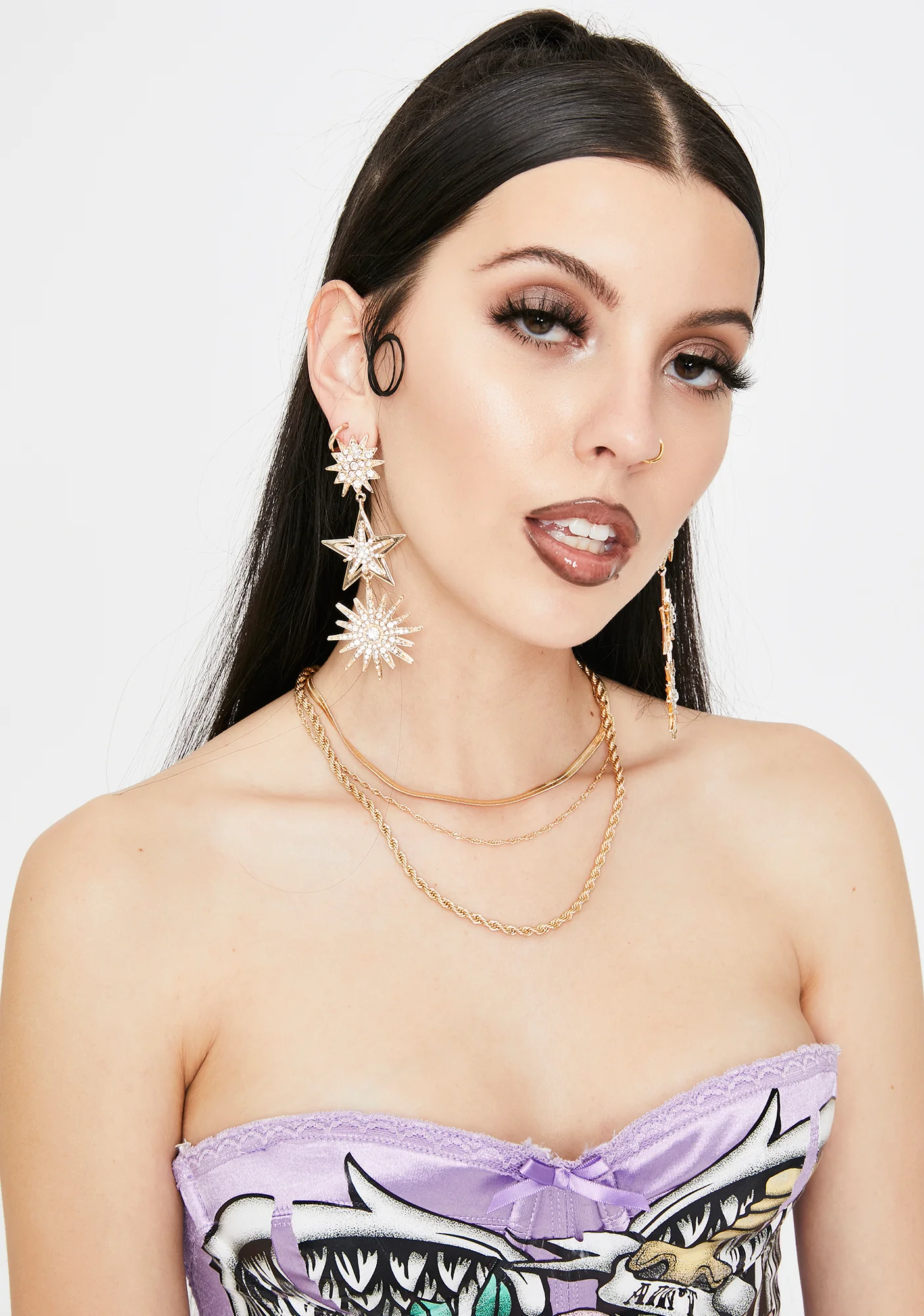 I'm Your Wish Star Earrings - Image 3