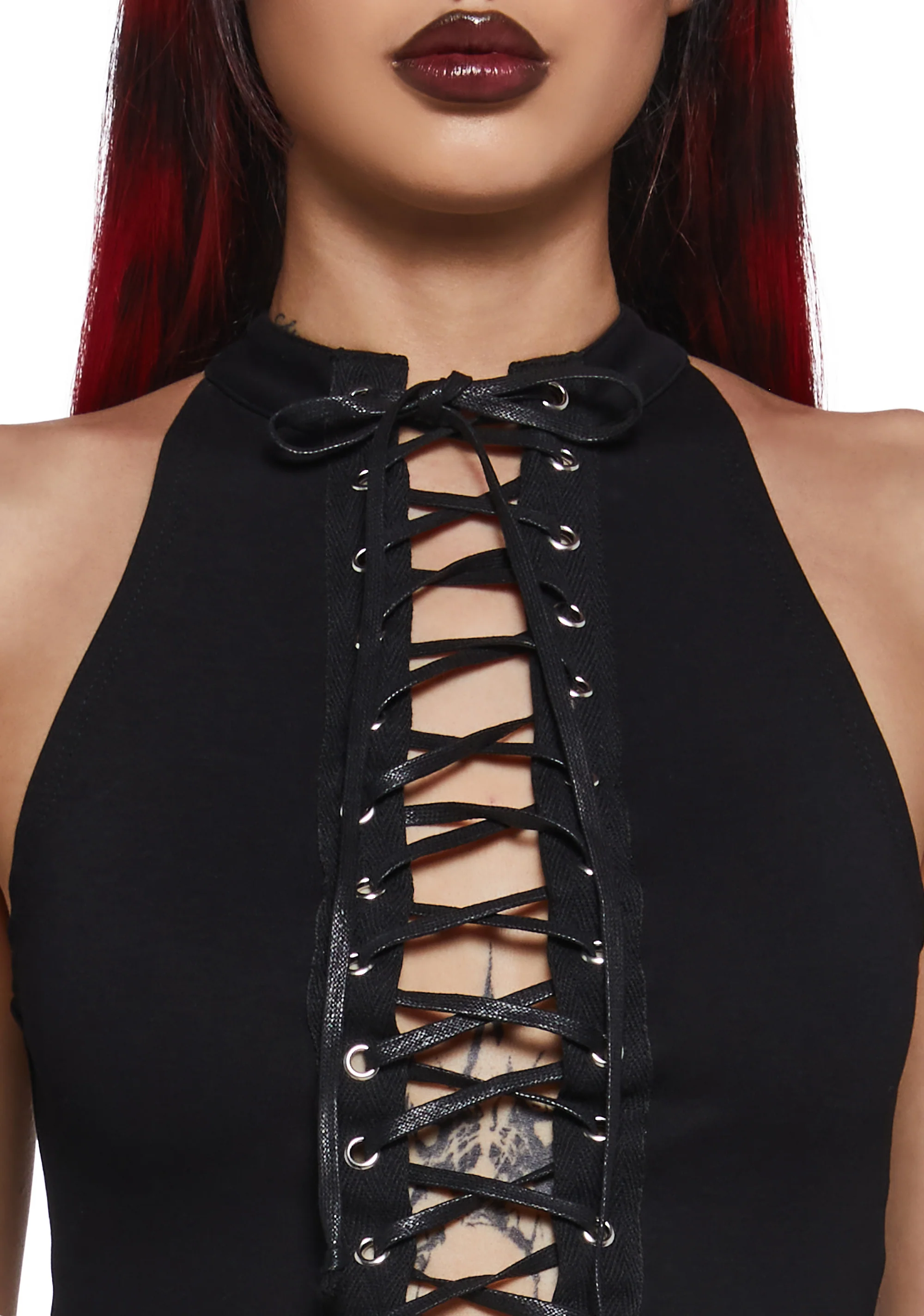 Immortal Revolution Lace Up Top - Image 5
