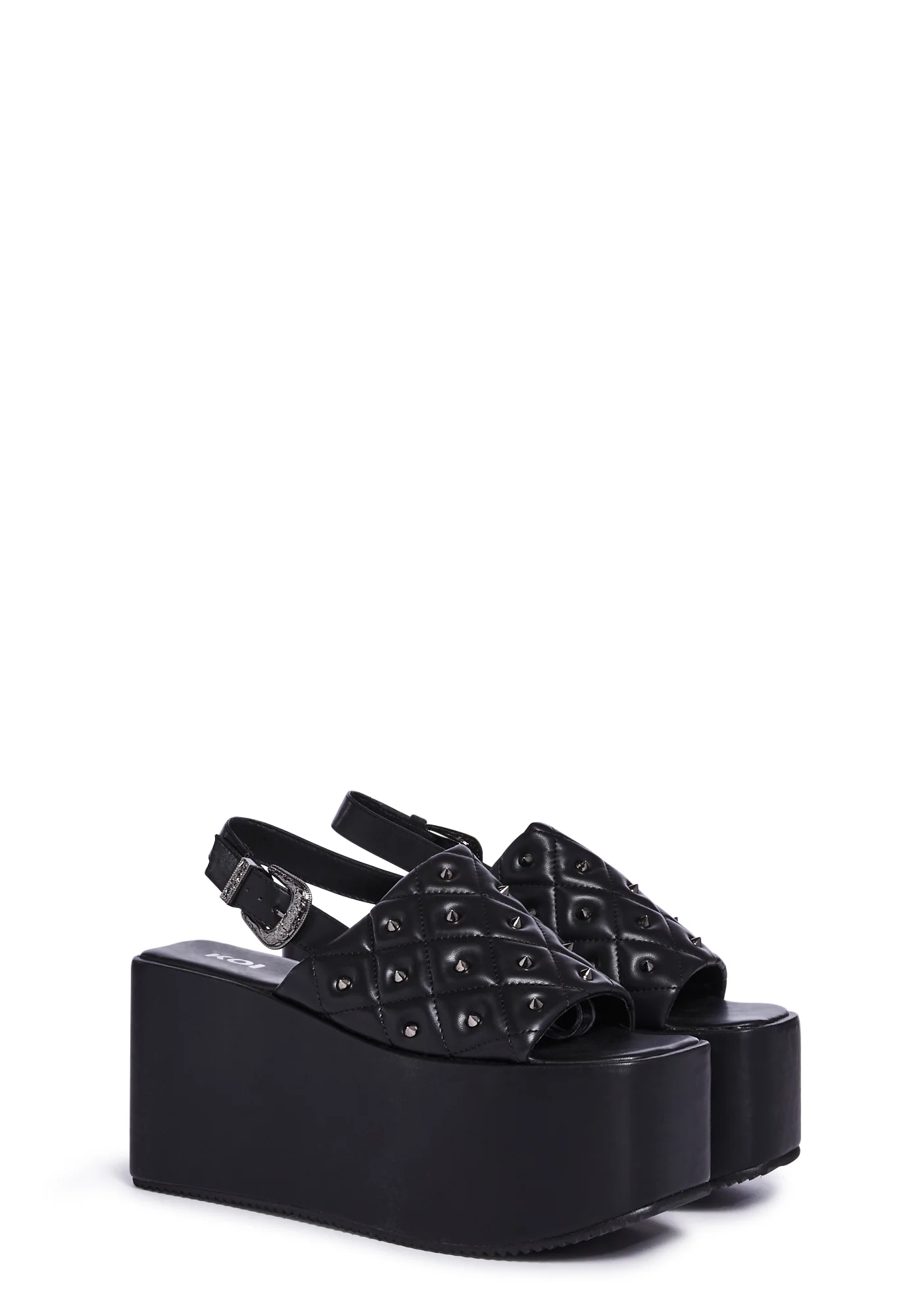Imperial Web Platform Sandals - Image 2