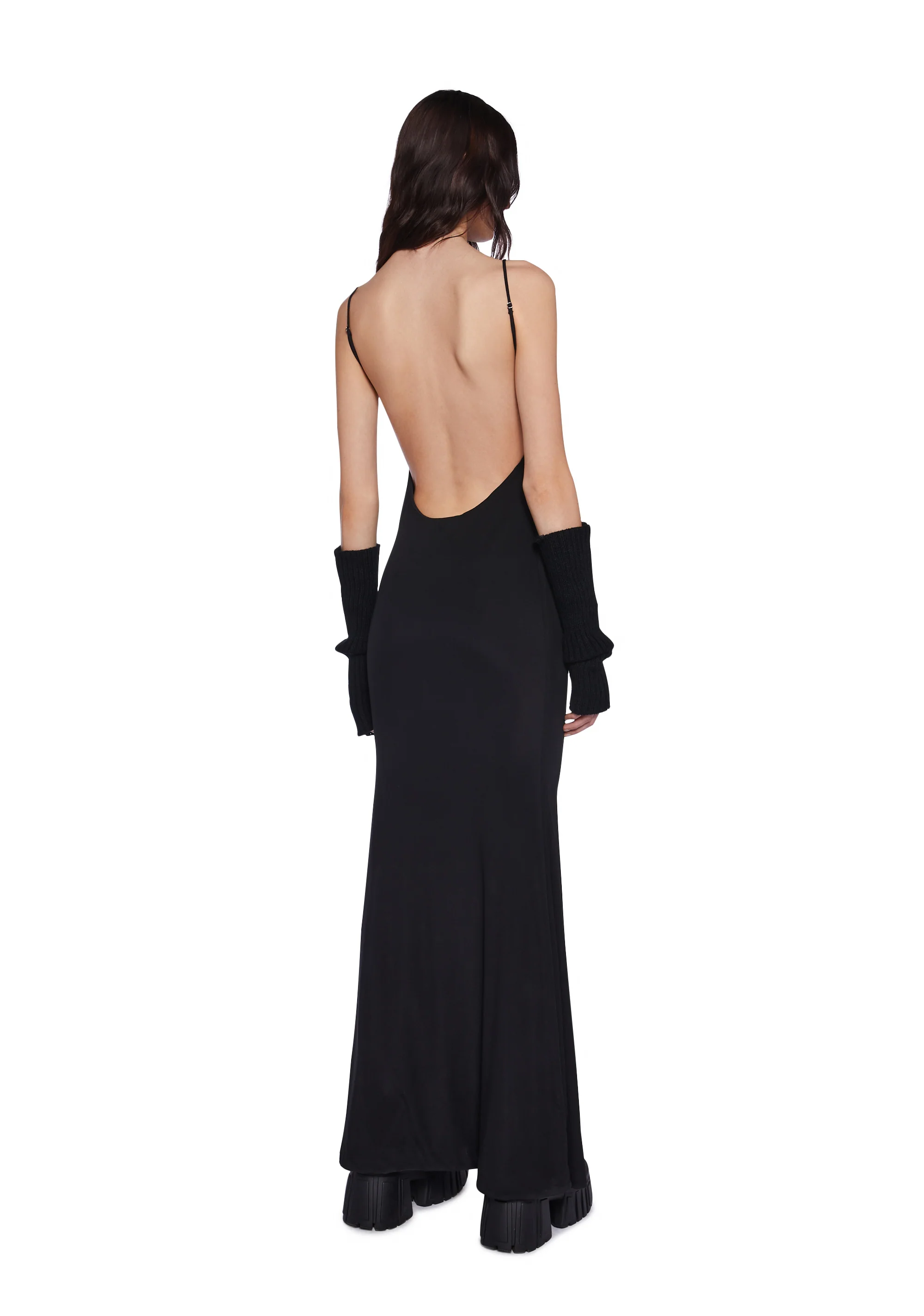 Gaze Of Love Maxi Dress - Black - Image 5