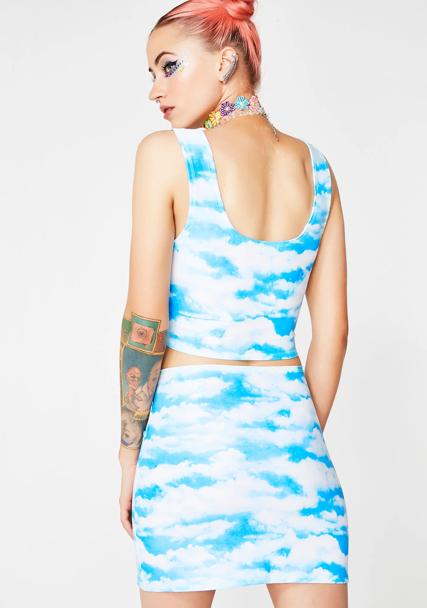 In The Clouds Crop Top - Image 4
