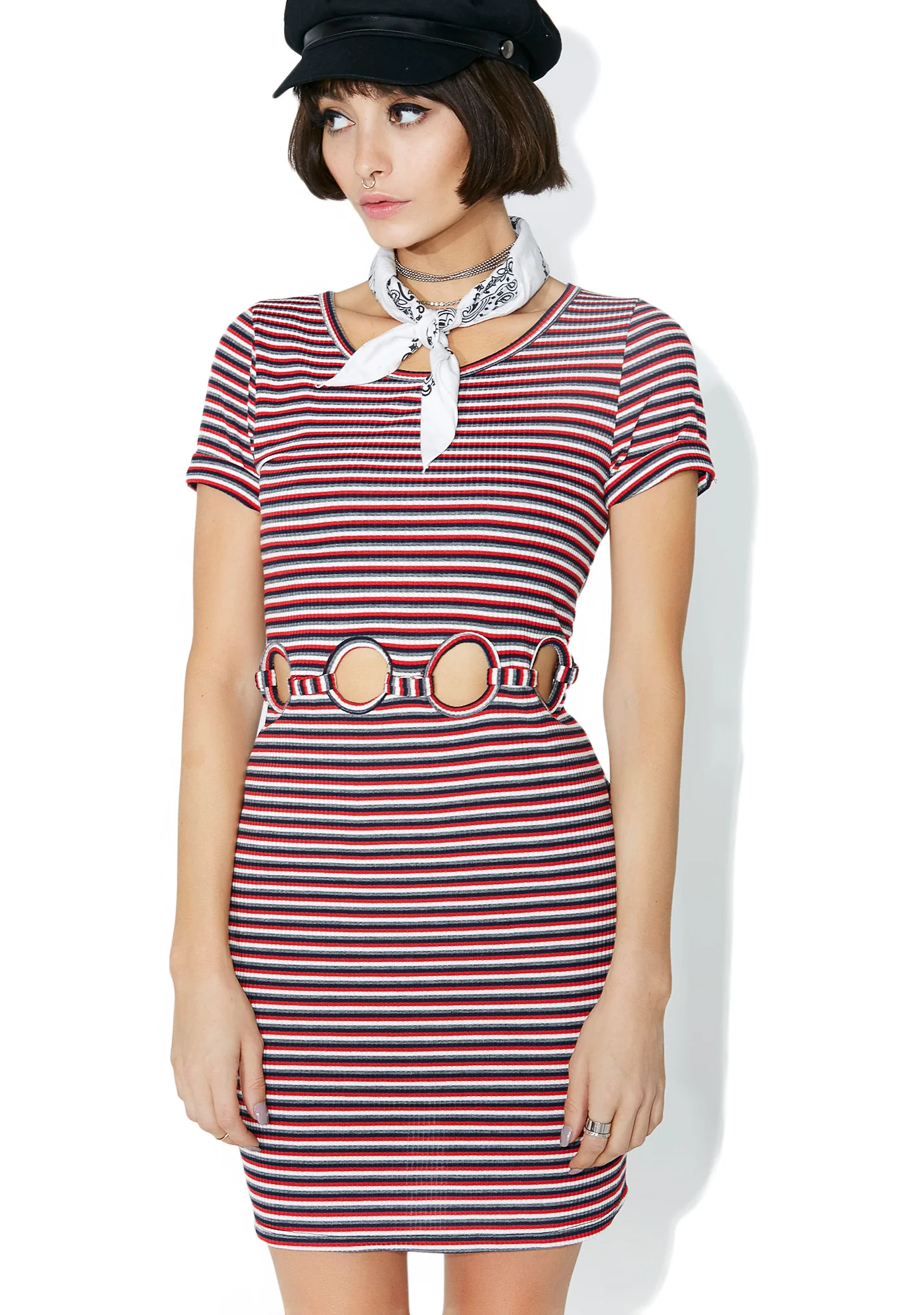 In The Ring Cut-Out Dress - Image 3