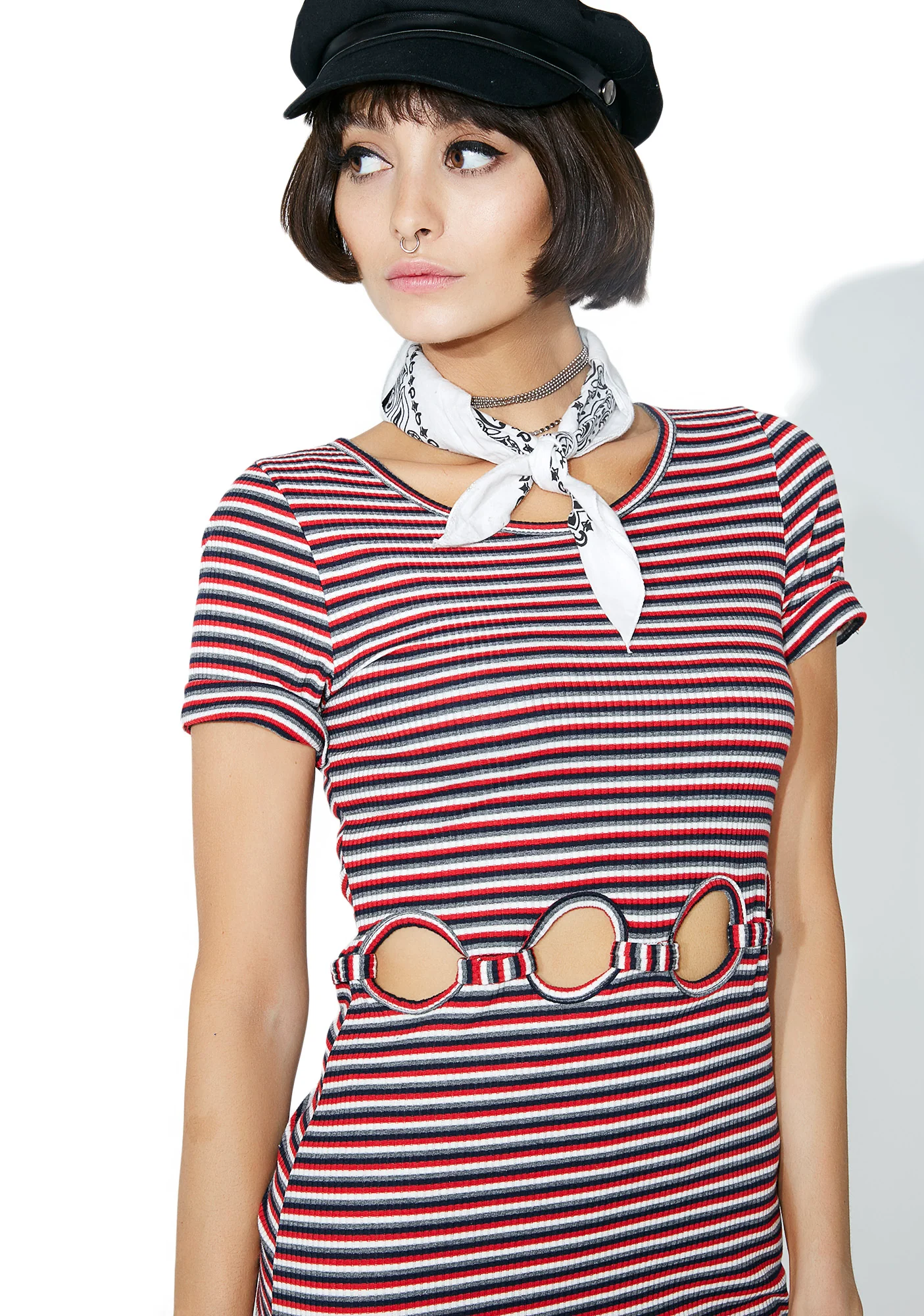 In The Ring Cut-Out Dress - Image 5