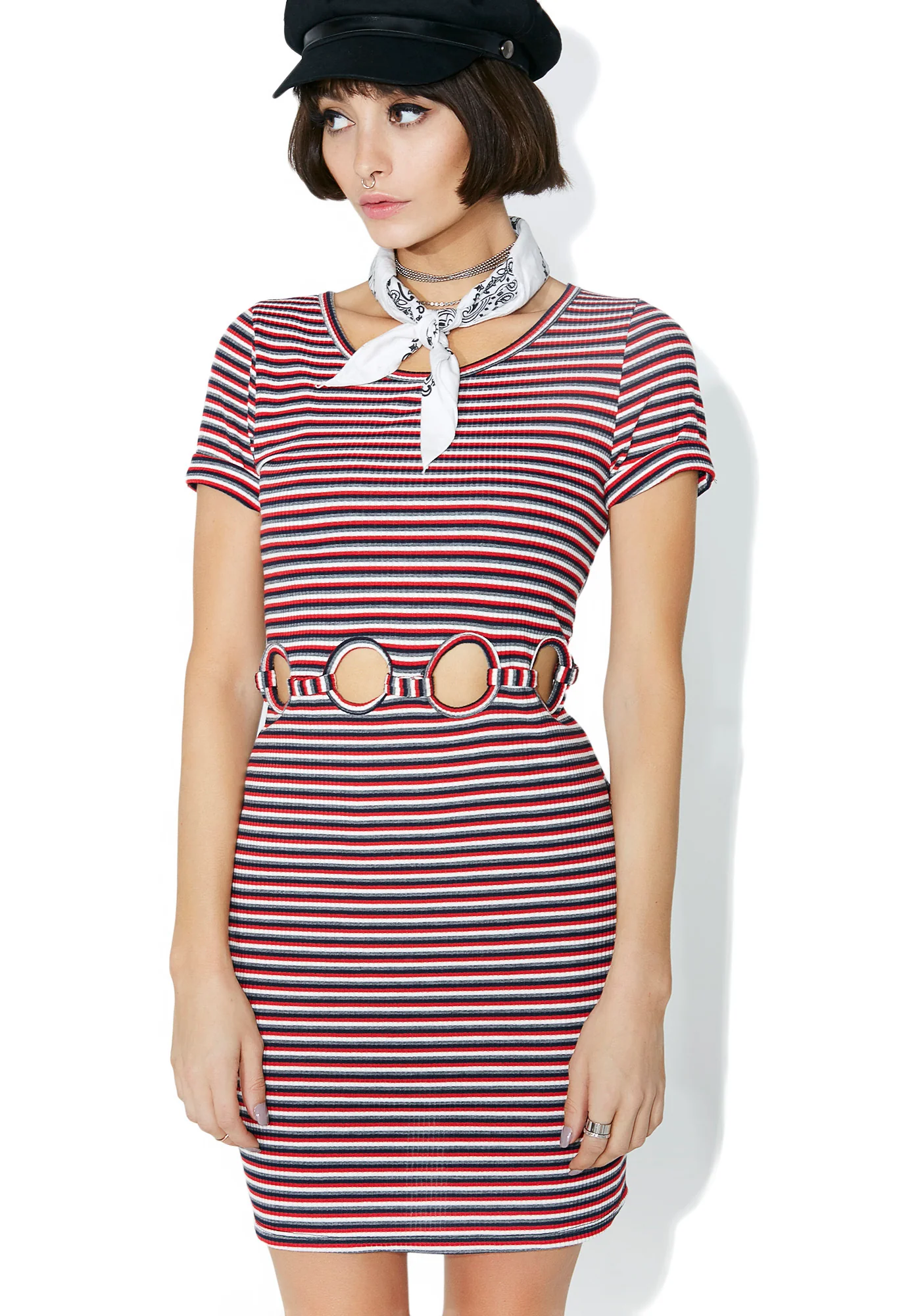 In The Ring Cut-Out Dress - Image 8