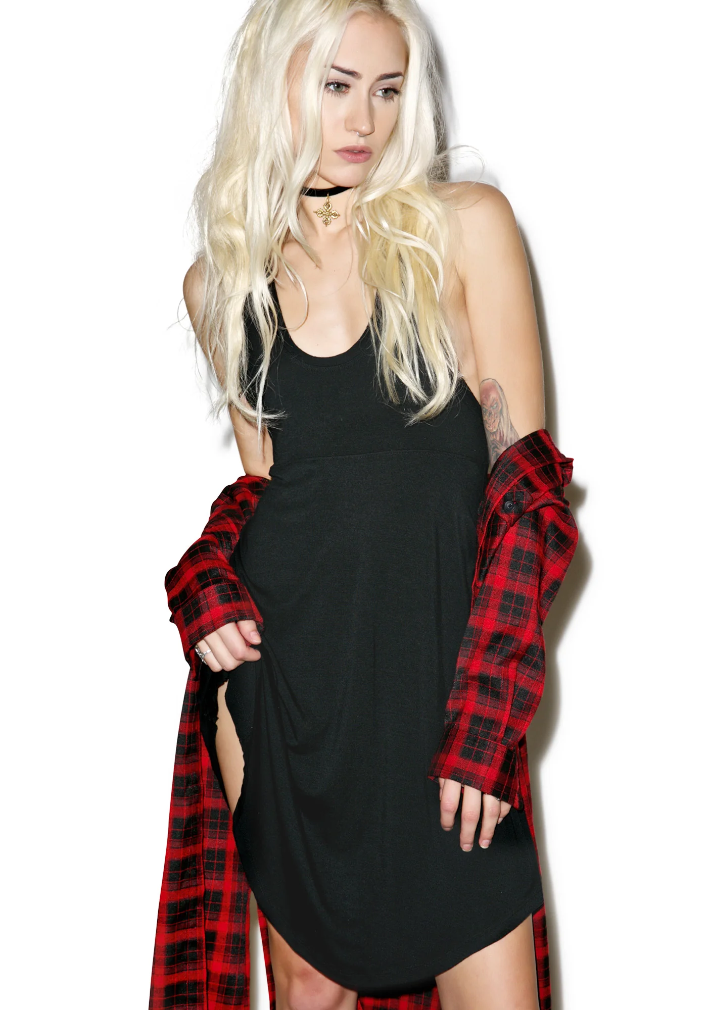 In The Shadows Slip Dress - Image 2