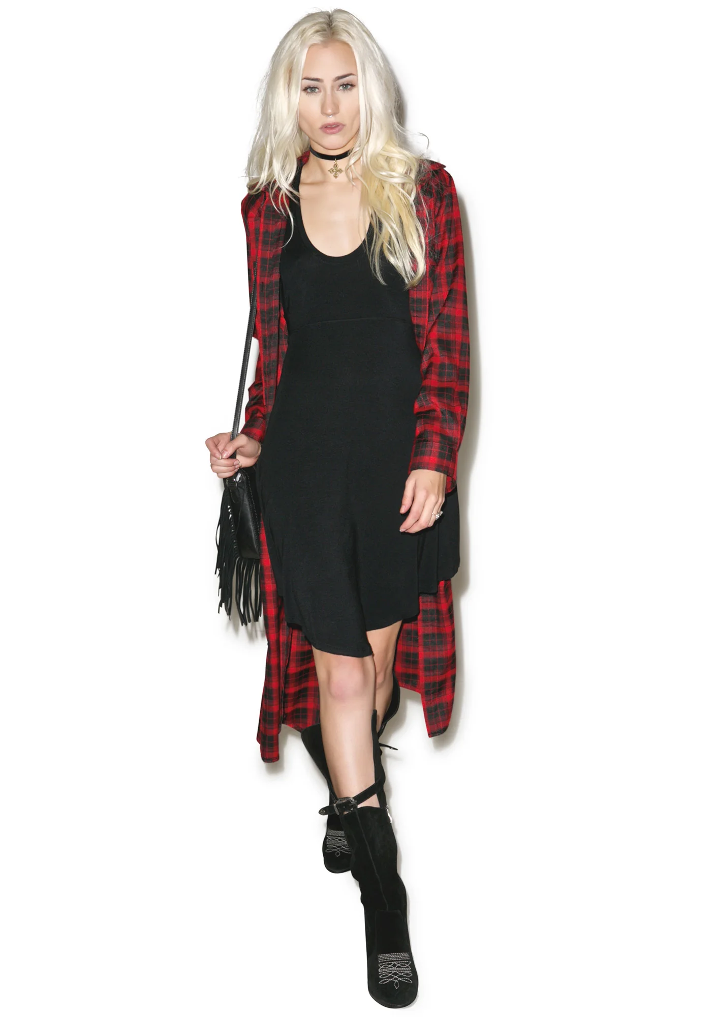 In The Shadows Slip Dress - Image 4