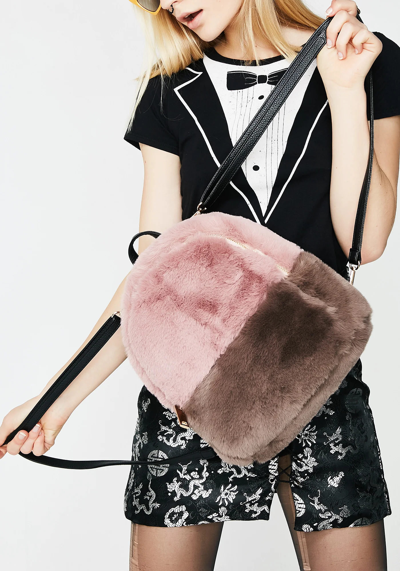 Inconsiderate Fuzzy Backpack - Image 5
