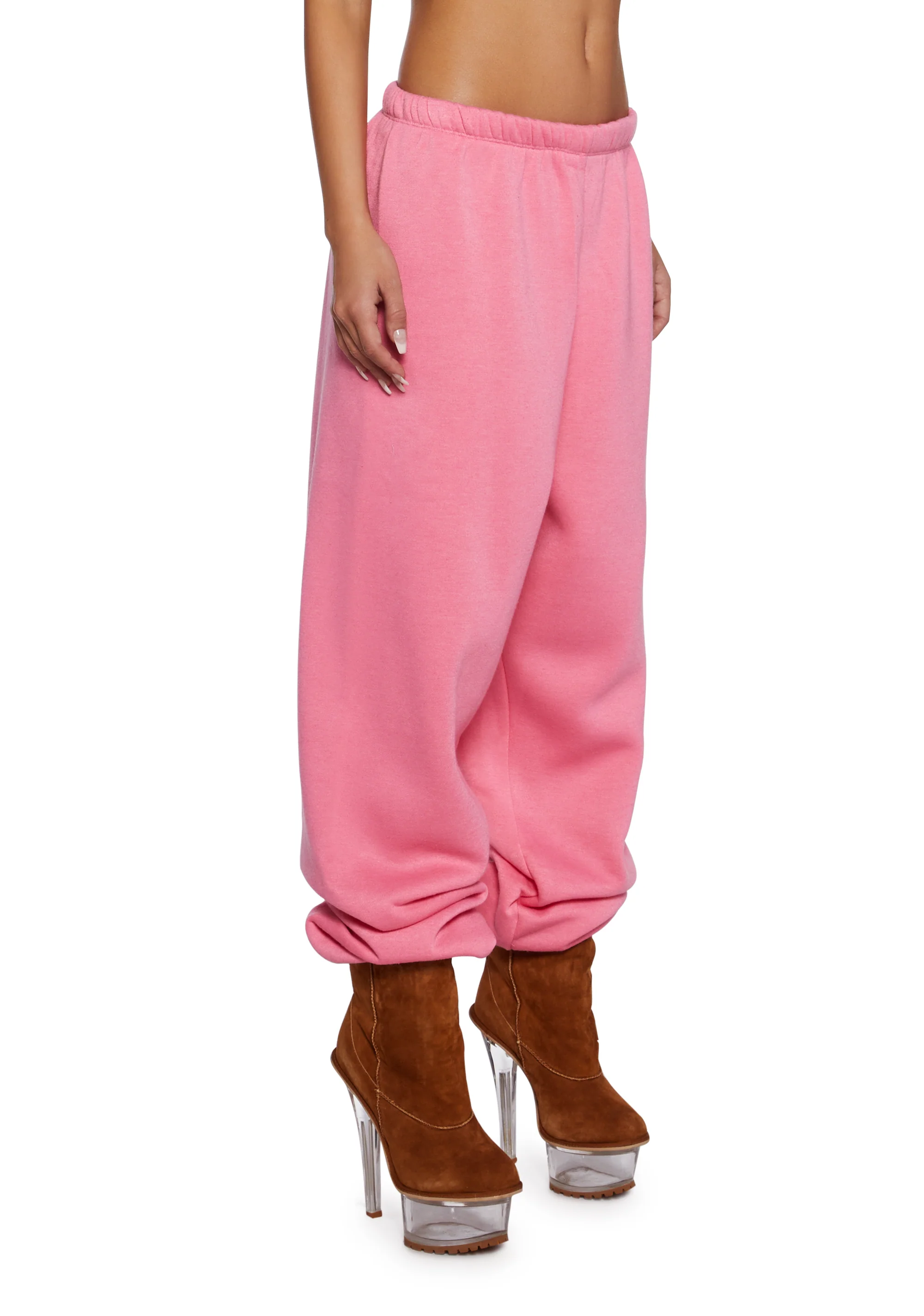 Indulge Me Sweatpants - Pink - Image 3