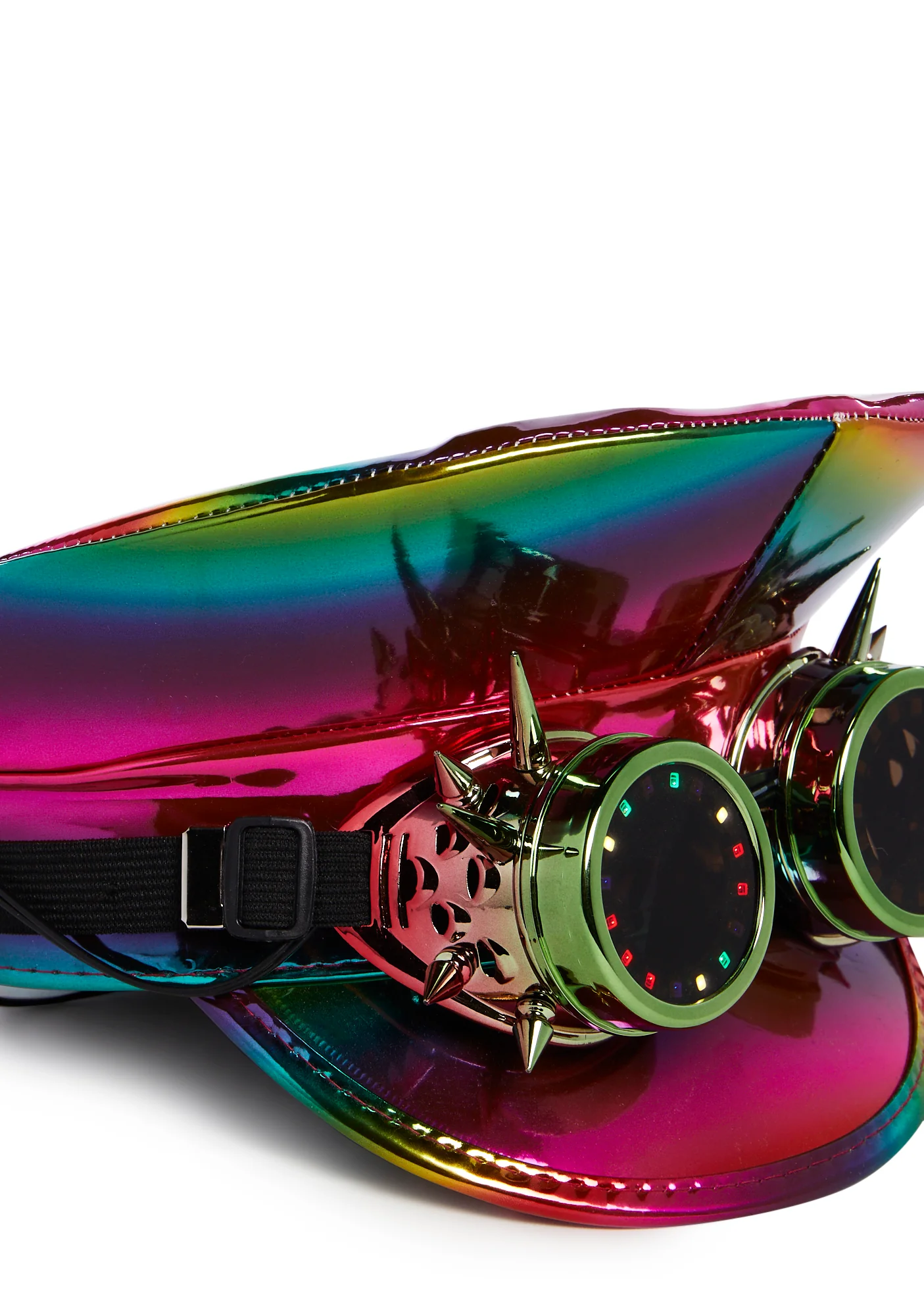 Infinite Illusion Light Up Goggle Hat - Rainbow - Image 5